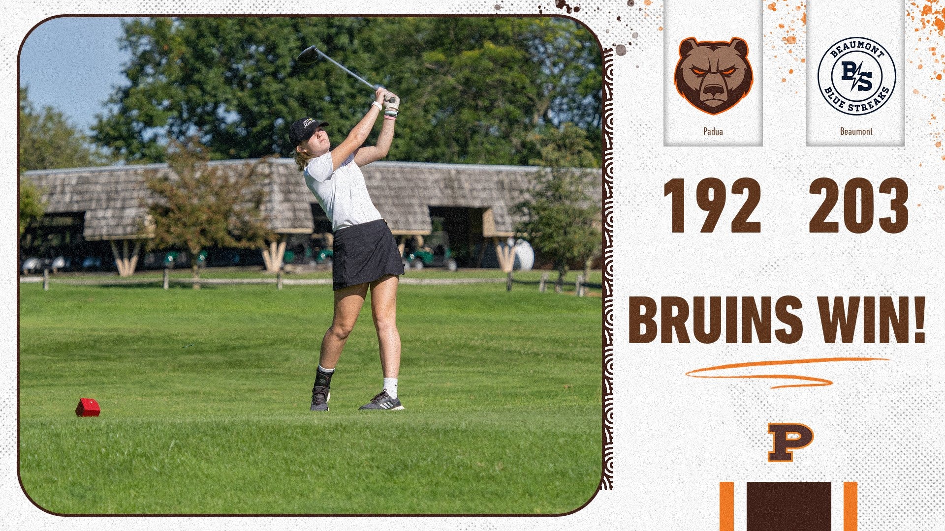 Girls Golf vs Beaumont