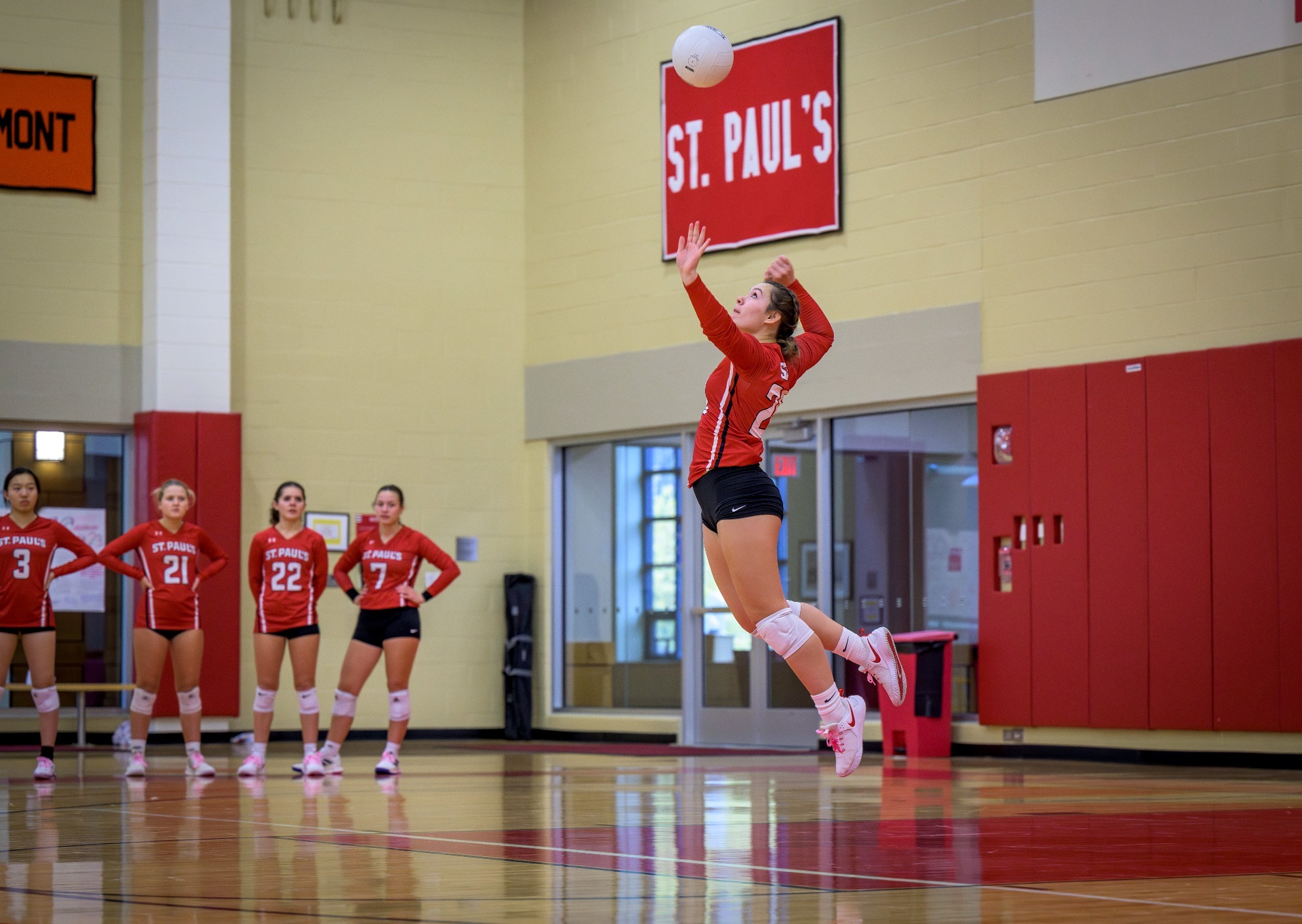 Volleyball serving