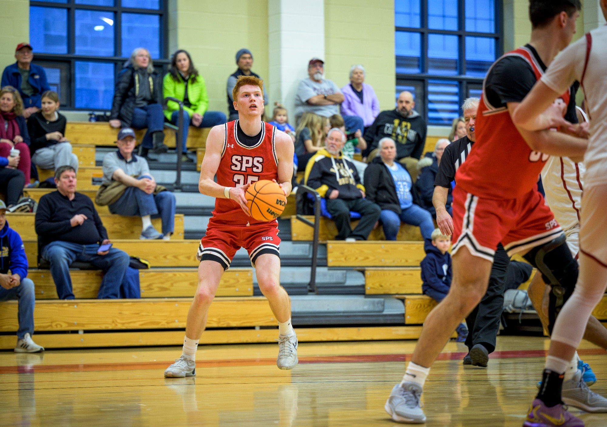 Boys Varsity Basketball Earn Statement Win Over Williston St Paul s