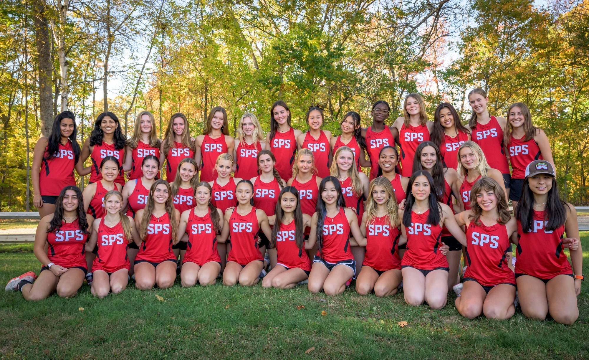 2025 Girls XC Team Photo