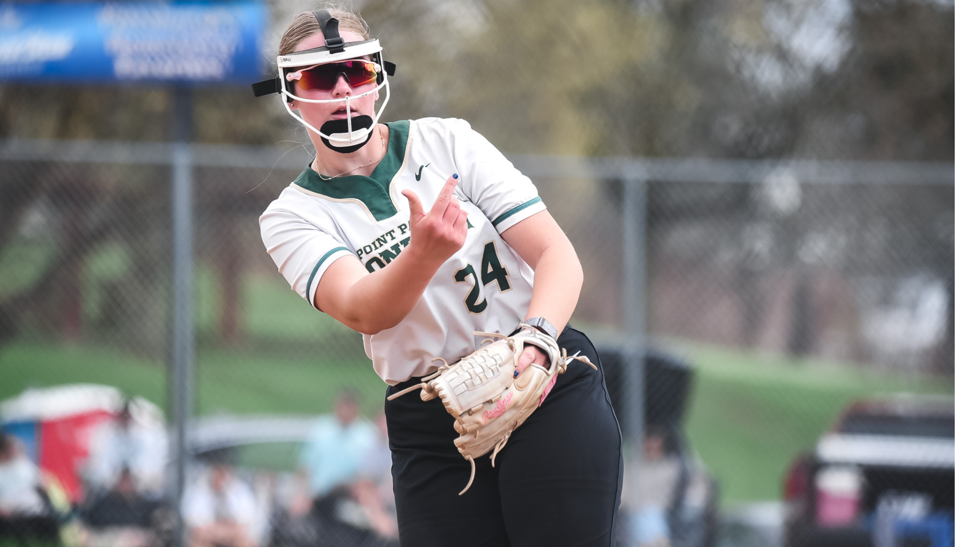 Johnson Follows Through on a Pitch