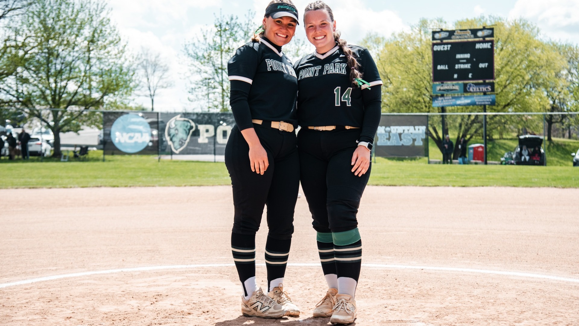 2026 Seniors Pose Together on Senior Day