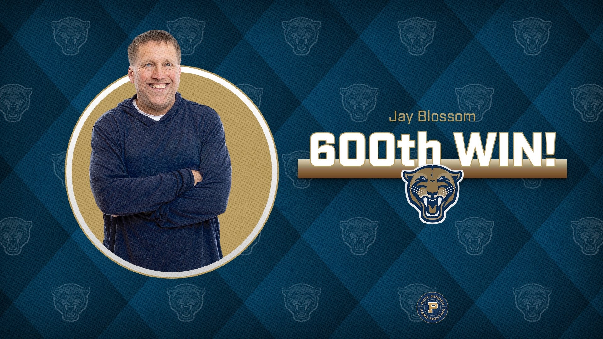 Jay Blossom 600th win