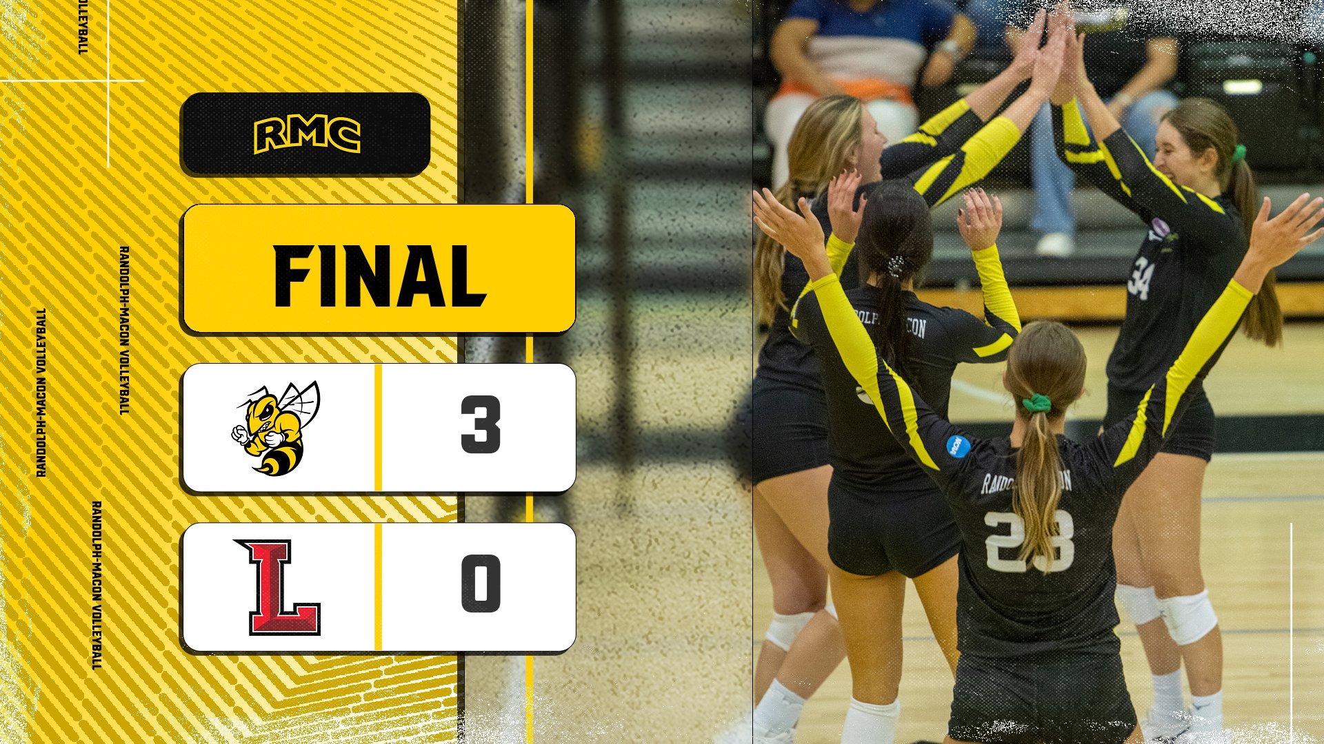 Women's Volleyball Cruises Past Lynchburg in ODAC Quarters Randolph