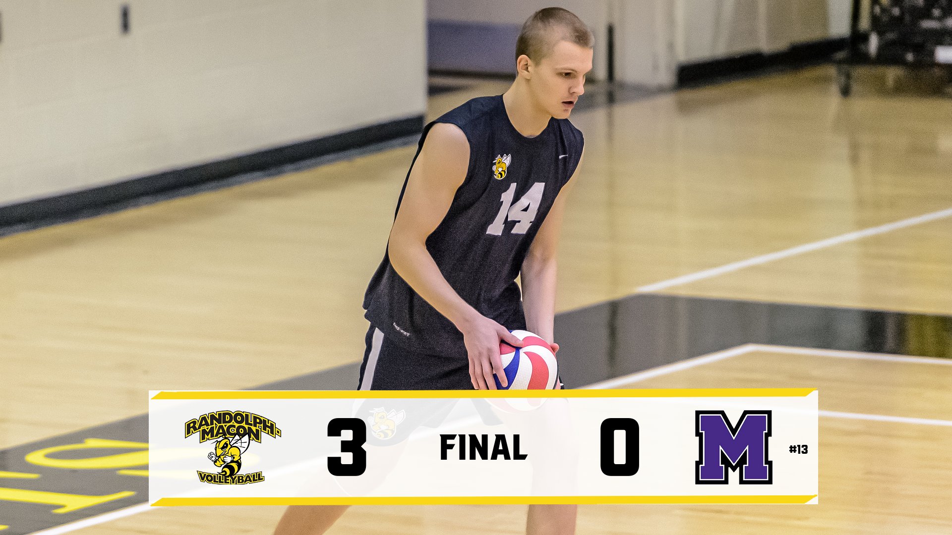Men's Volleyball Sweeps 13 Mount Union to Complete Perfect Weekend RandolphMacon College