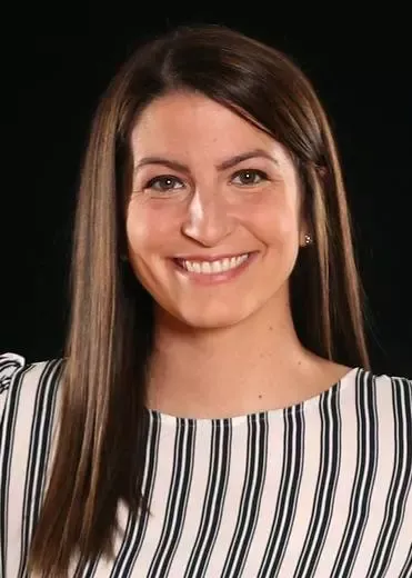 WOMEN'S BASKETBALL: Head Coach Lindsey Burke headshot. 