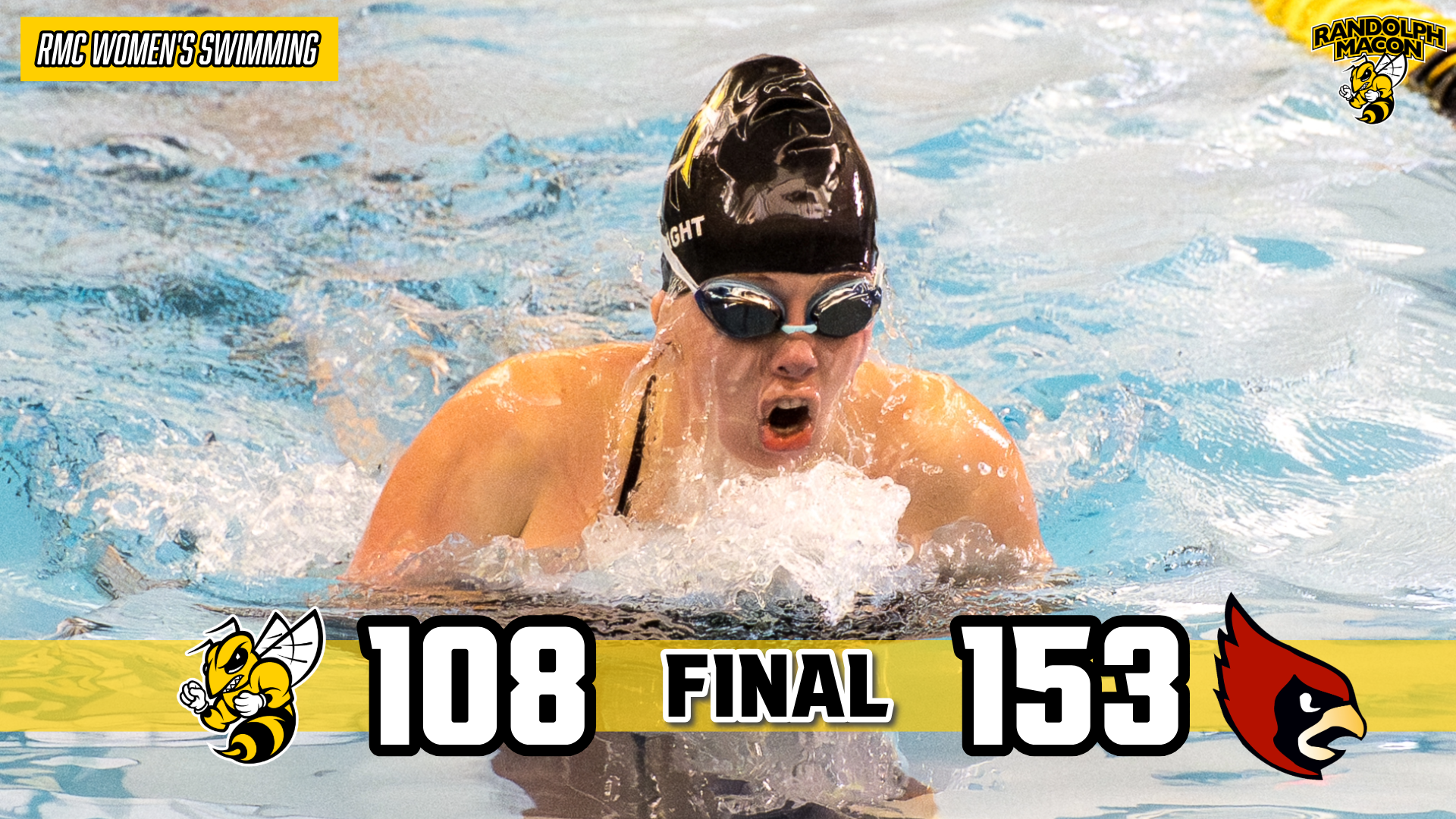 WSWIM Final Score Graphic...153-108 Final Score