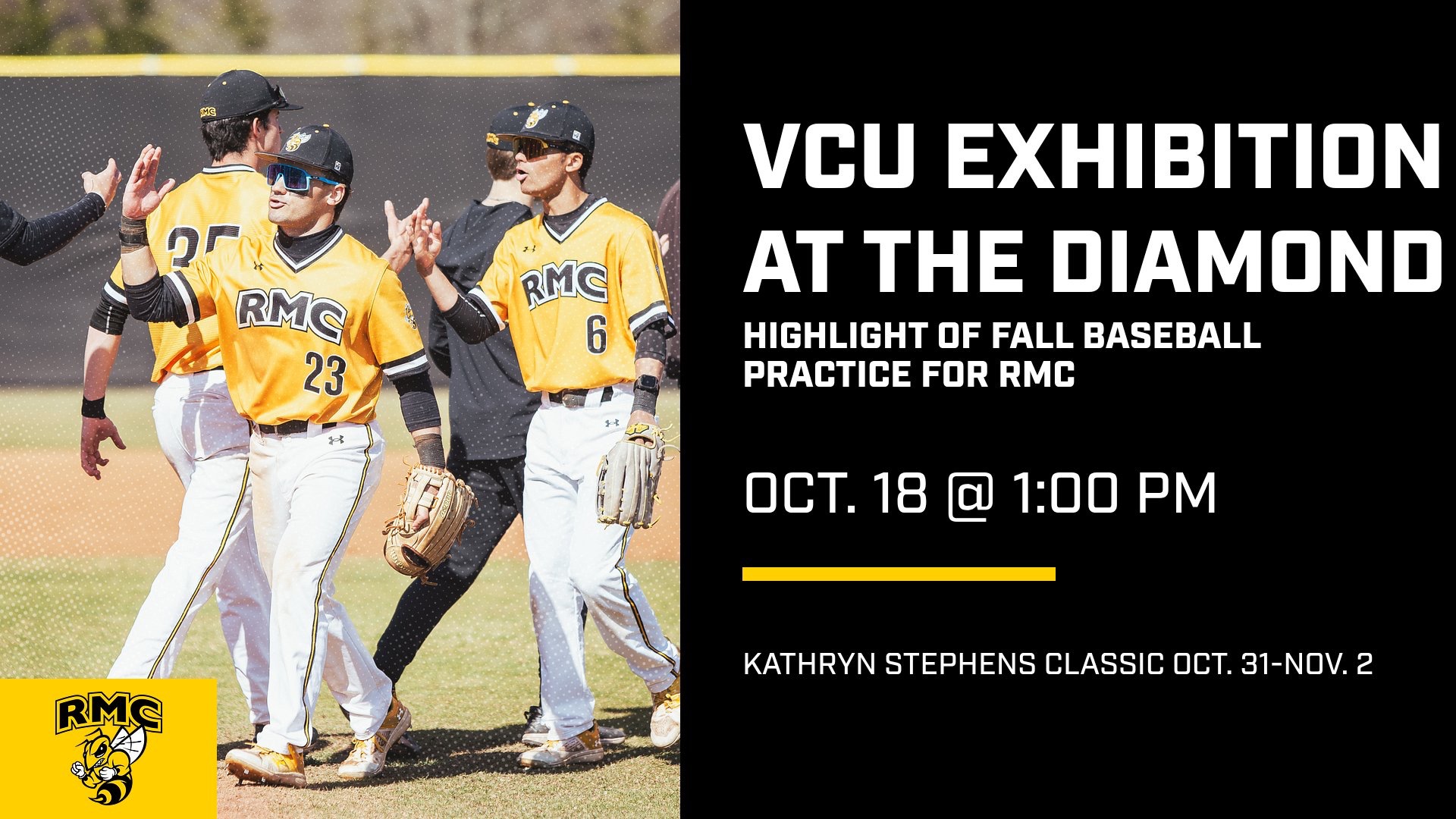 RMC Va. Rams Final Exhibition Graphic