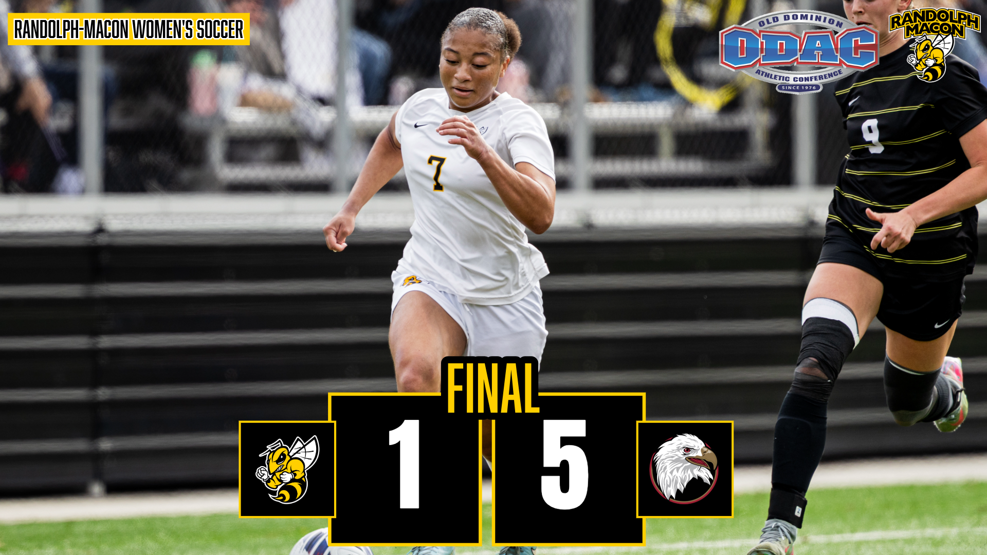 ODAC QF Final Score...1-5 Final...Ariel Farmer Featured