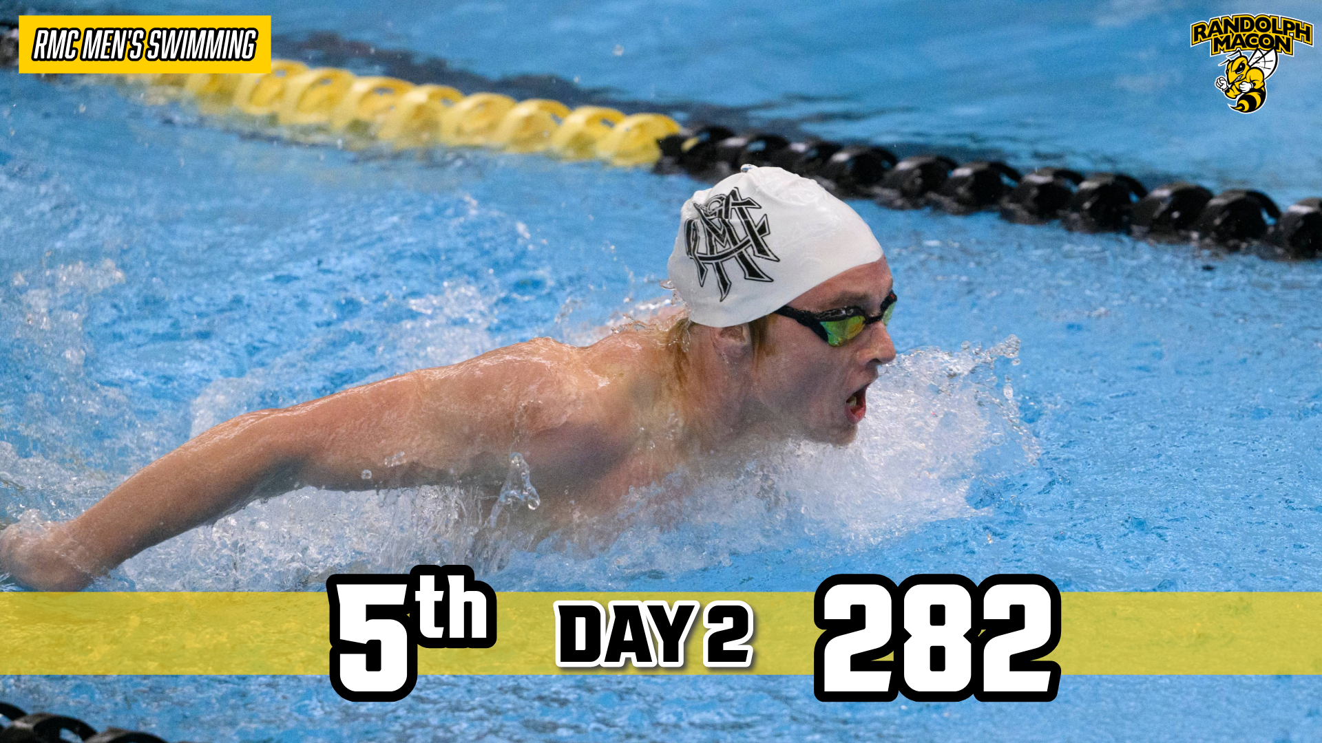 Men's Swim YJI Day Two Graphic...Fannin Featured