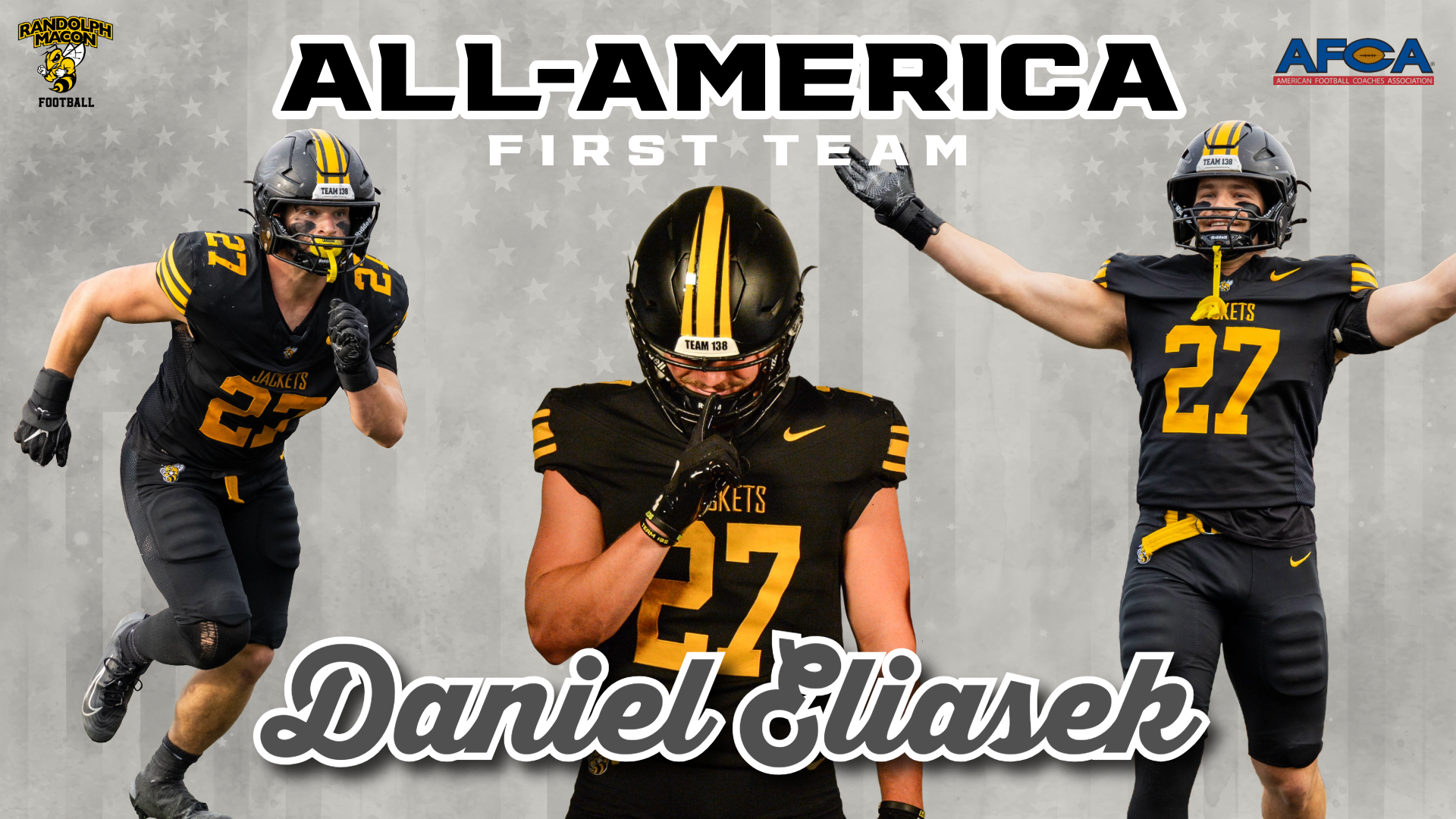 All-America Release with Daniel Eliasek on Cover (Football)