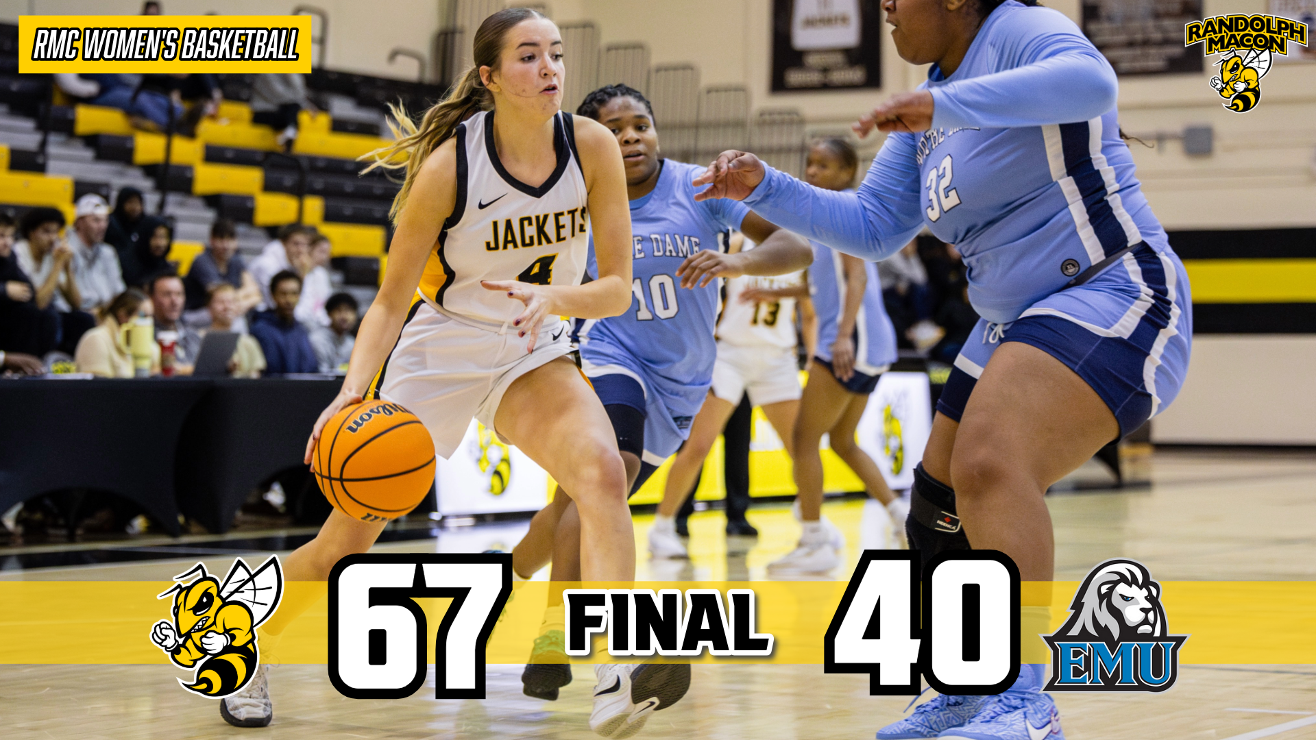 White leads RMC in Win over EMU