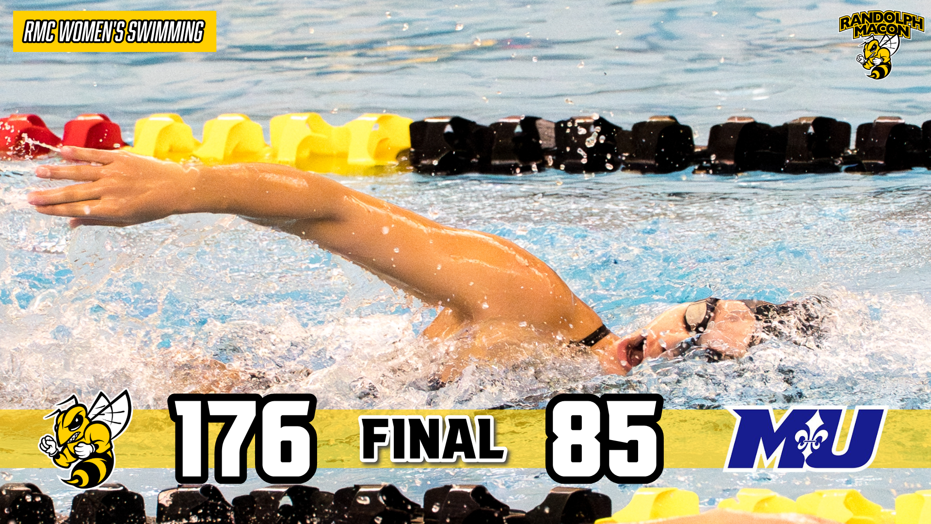 Kelsey James Highlights WSWIM in meet at Marymount 