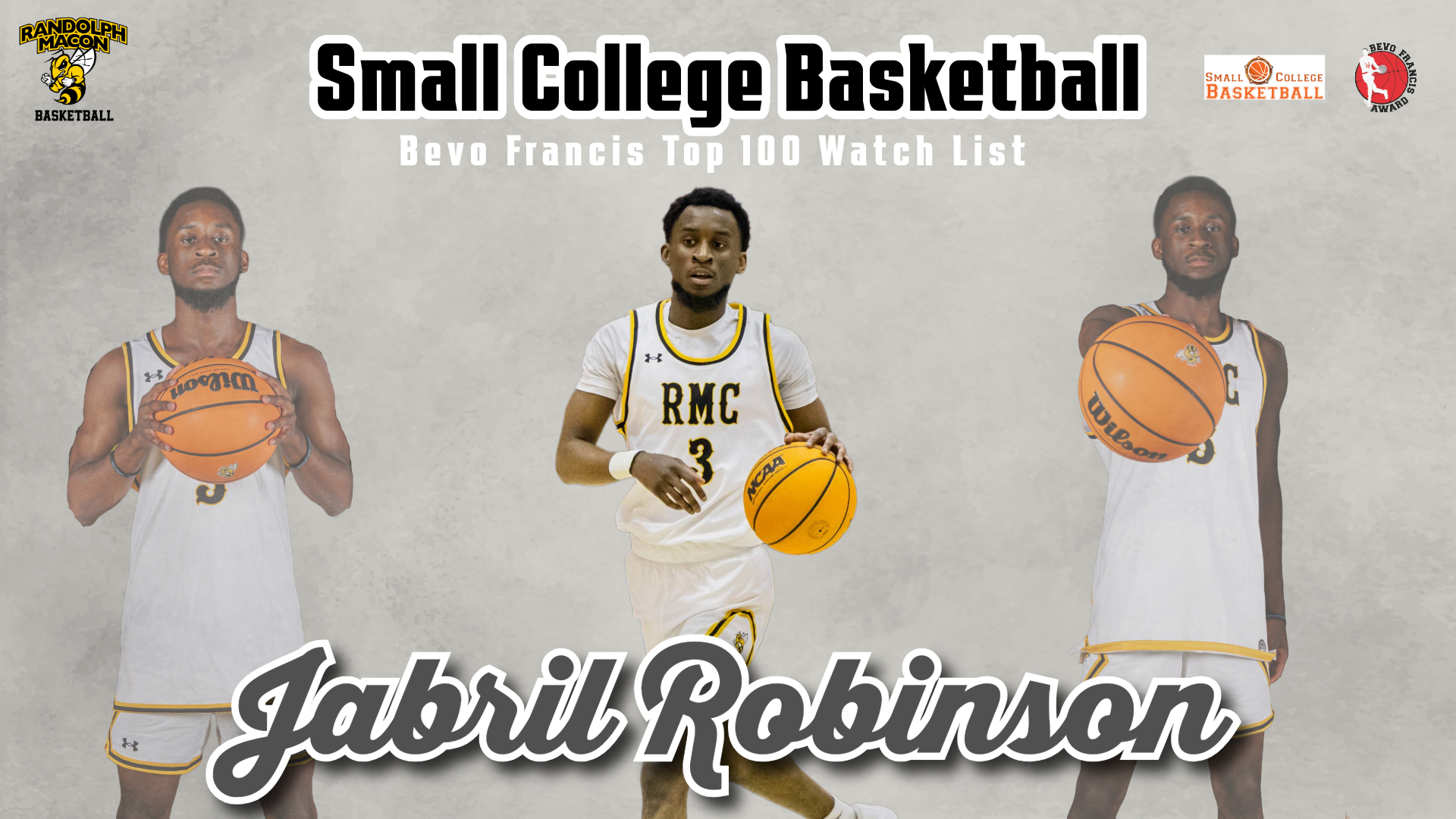 Jabril Robinson Bevo Francis Award 2026