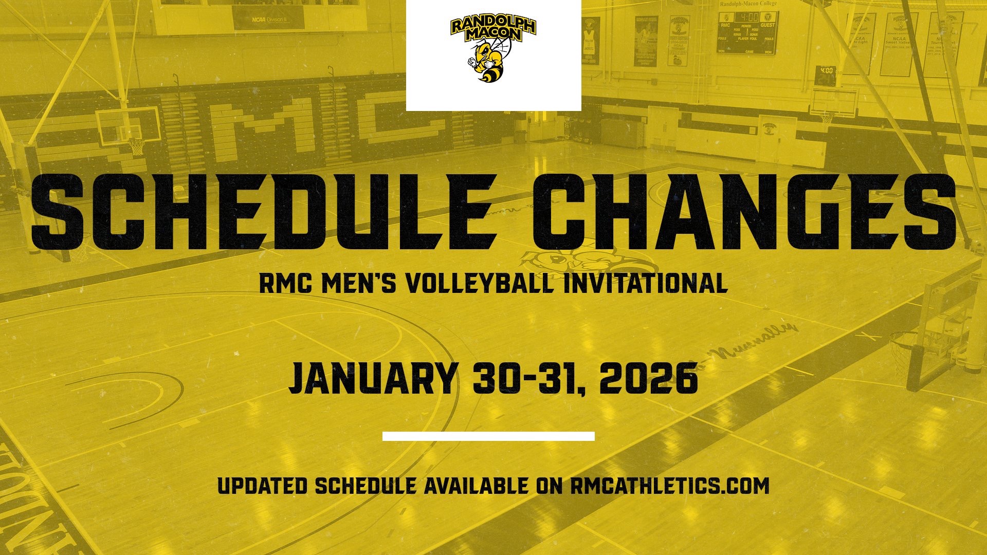 RMC Men's Volleyball Change