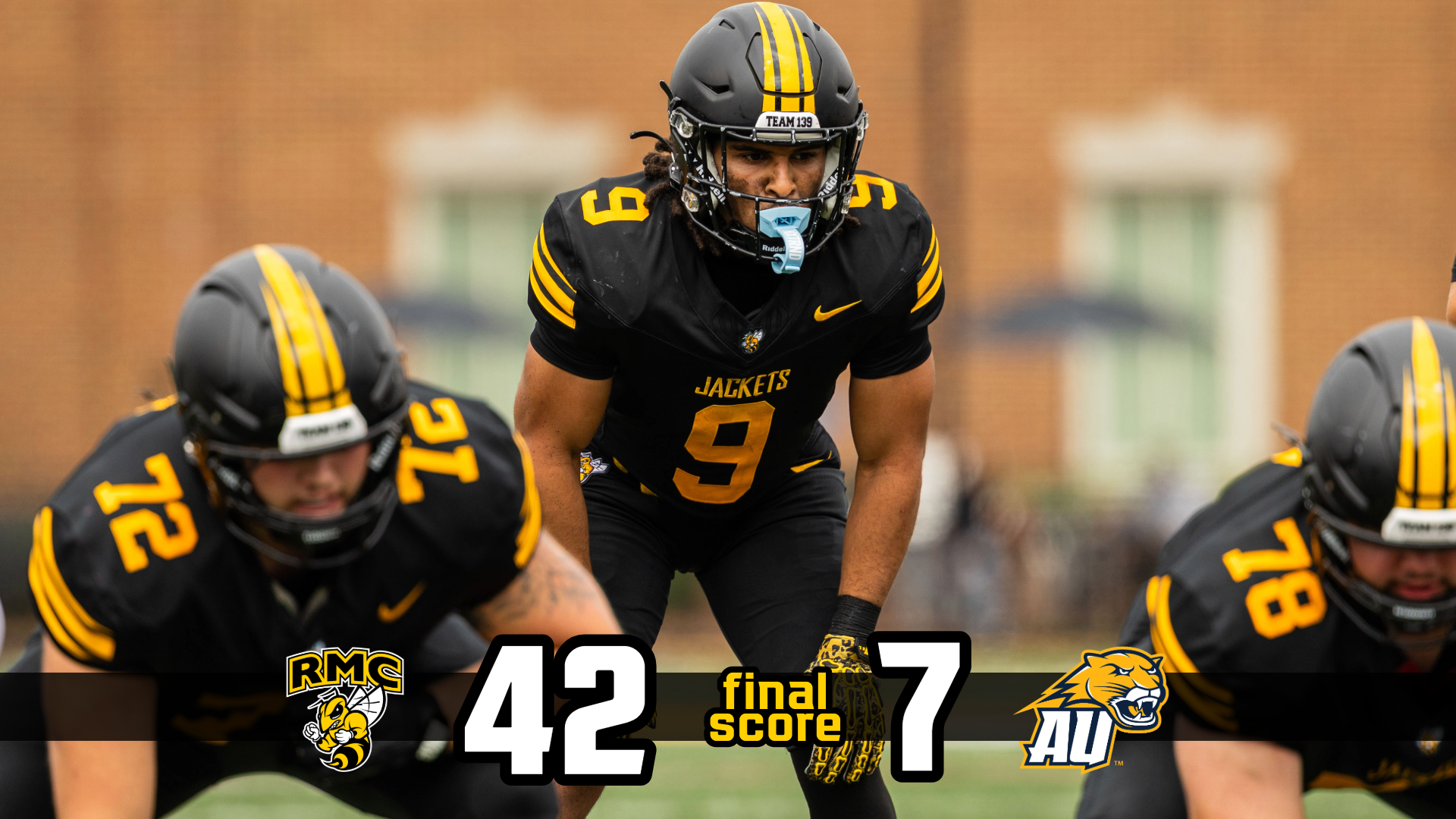 Football Defeats Averett 42-7 (Devin Bryant Featured)
