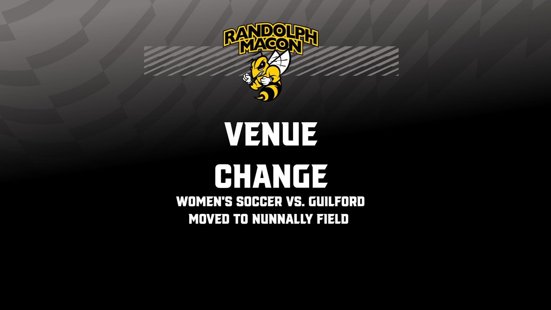 WSOC vs Guilford Venue Change
