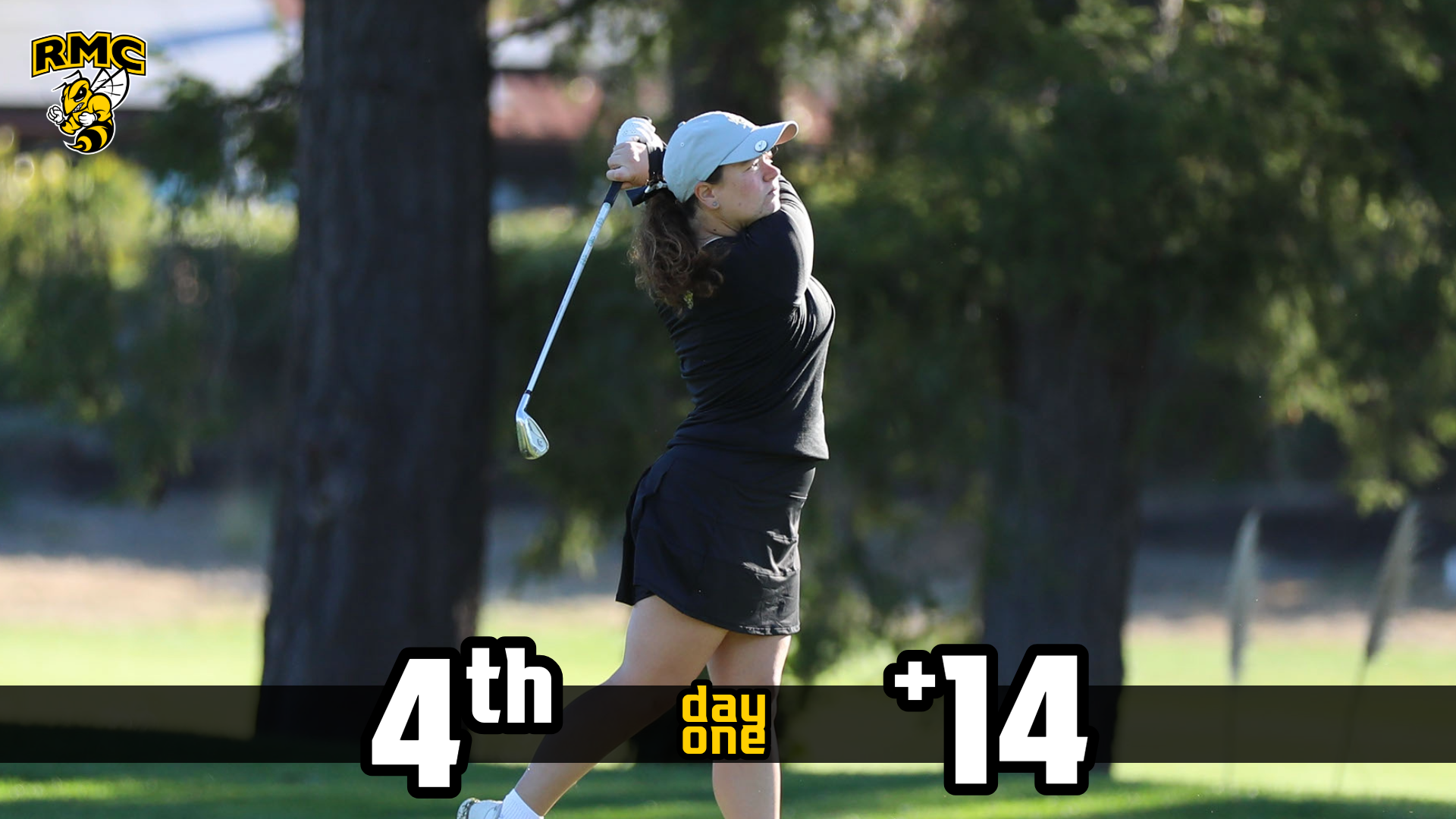 #14 Women's Golf Round One Score of Tournament 4th (+14) - Lilly Hall Included