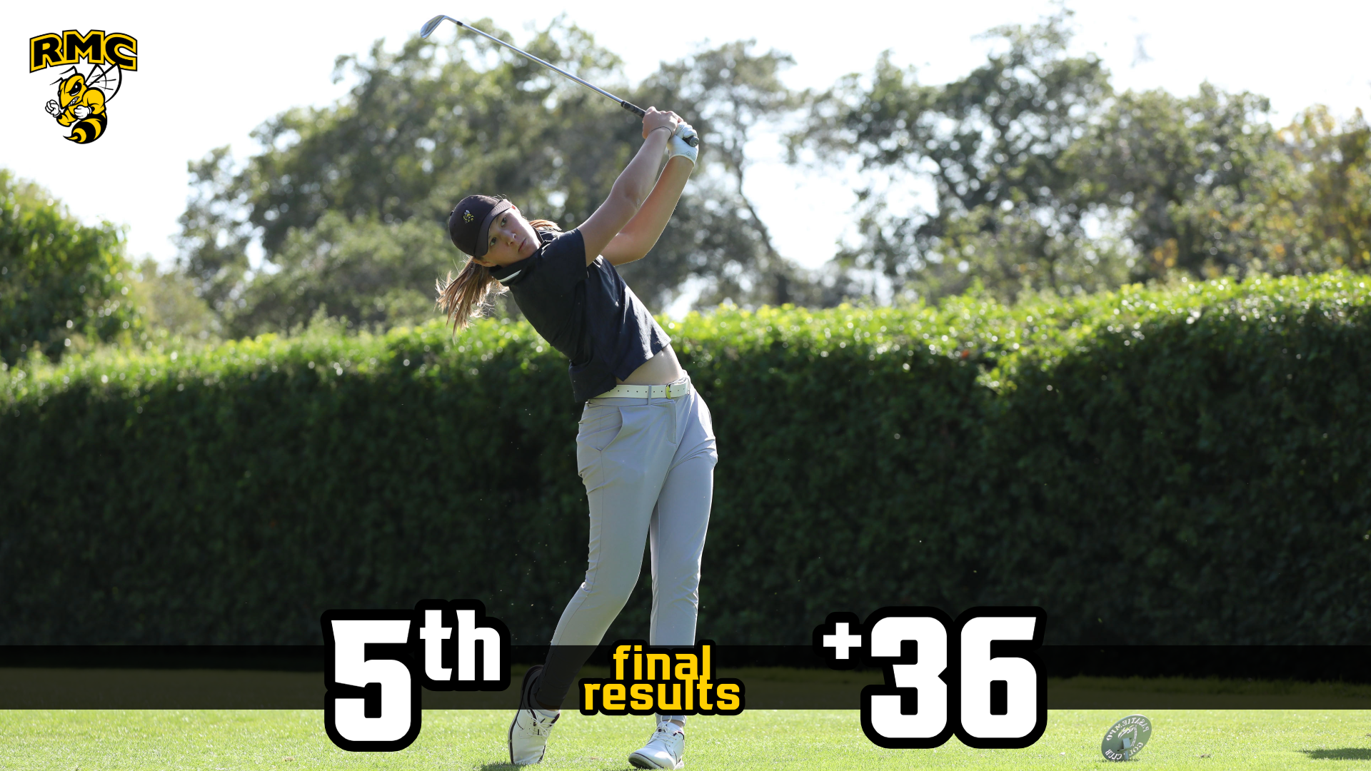 Women's Golf 5th out of 15 teams (Morgan Mussatt featured)