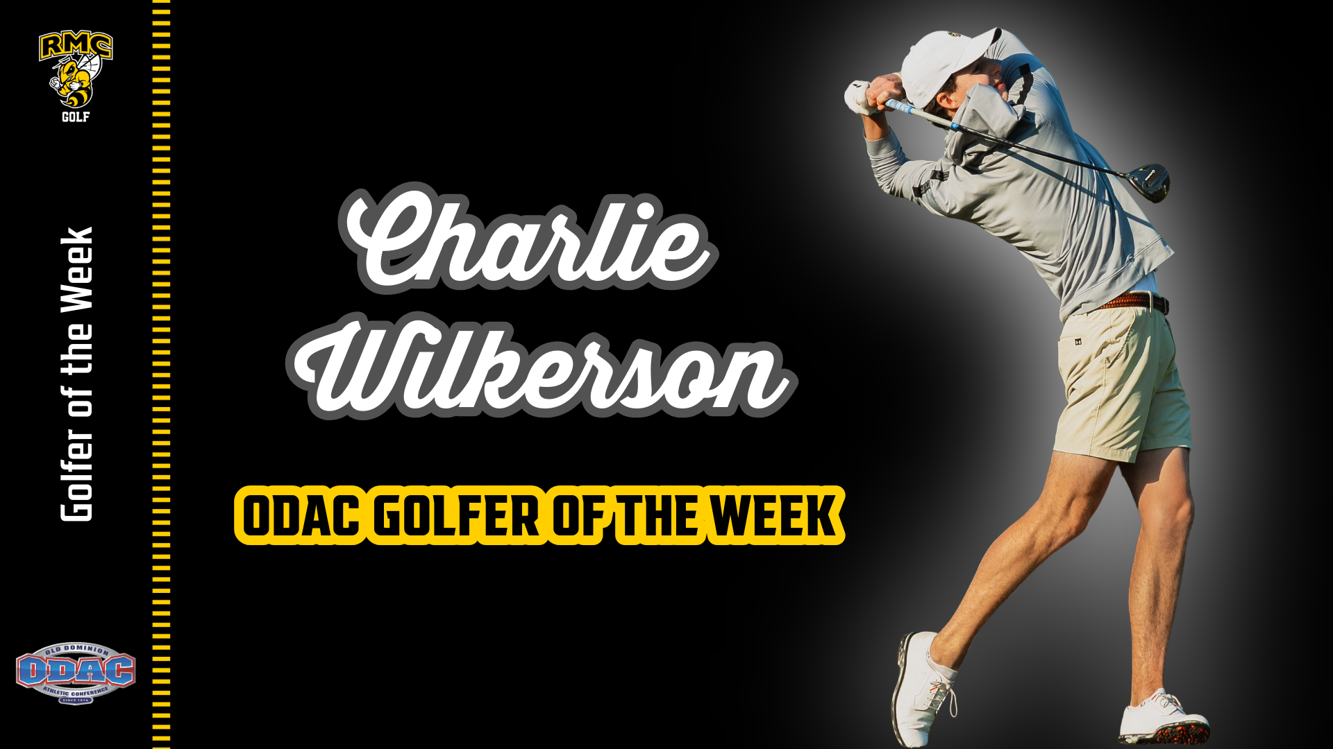 ODAC Golfer of the Week - Charlie Wilkerson Featured 