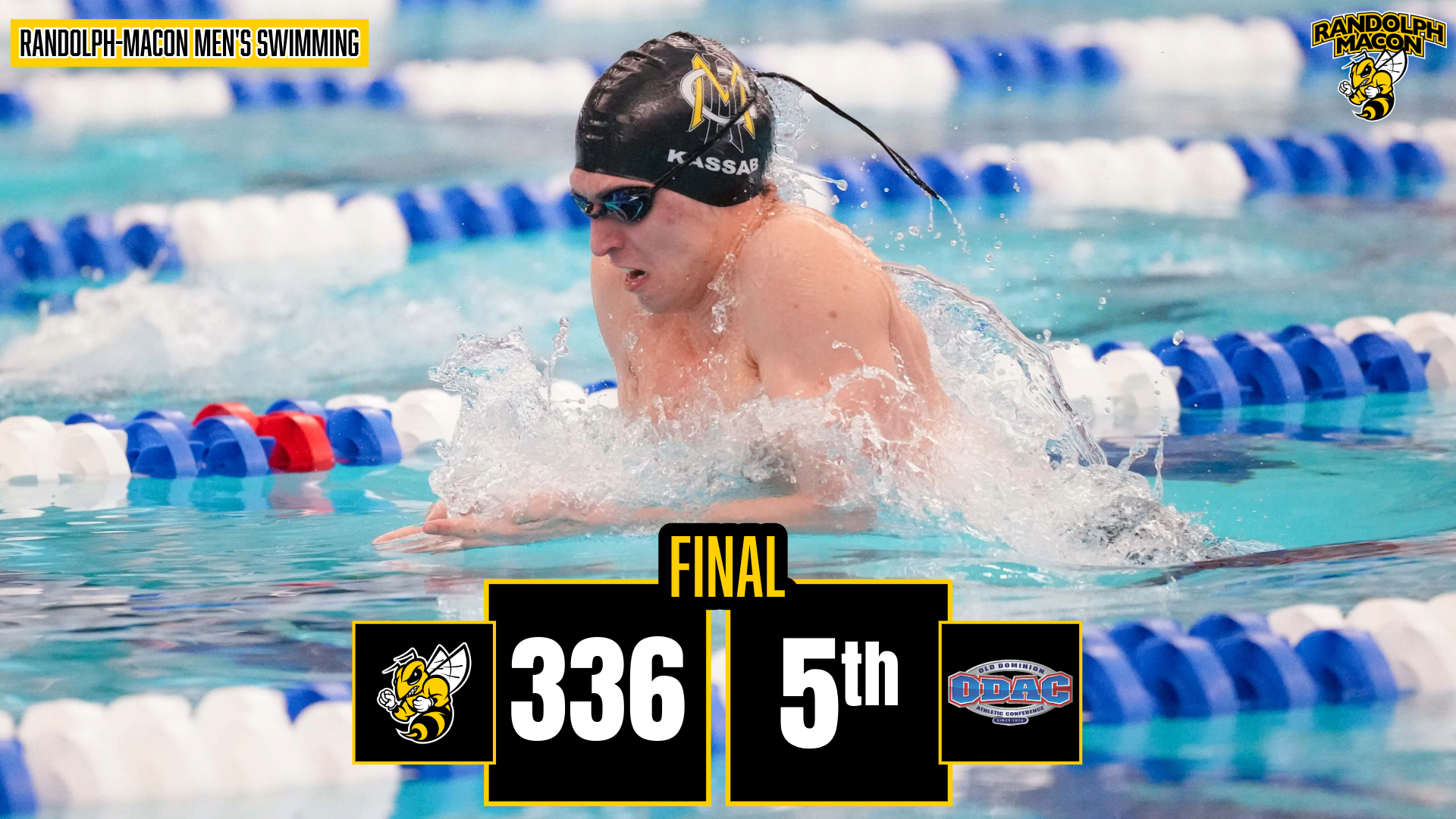 MSWIM Day 4...Kassab Featured...Fifth place 336 points