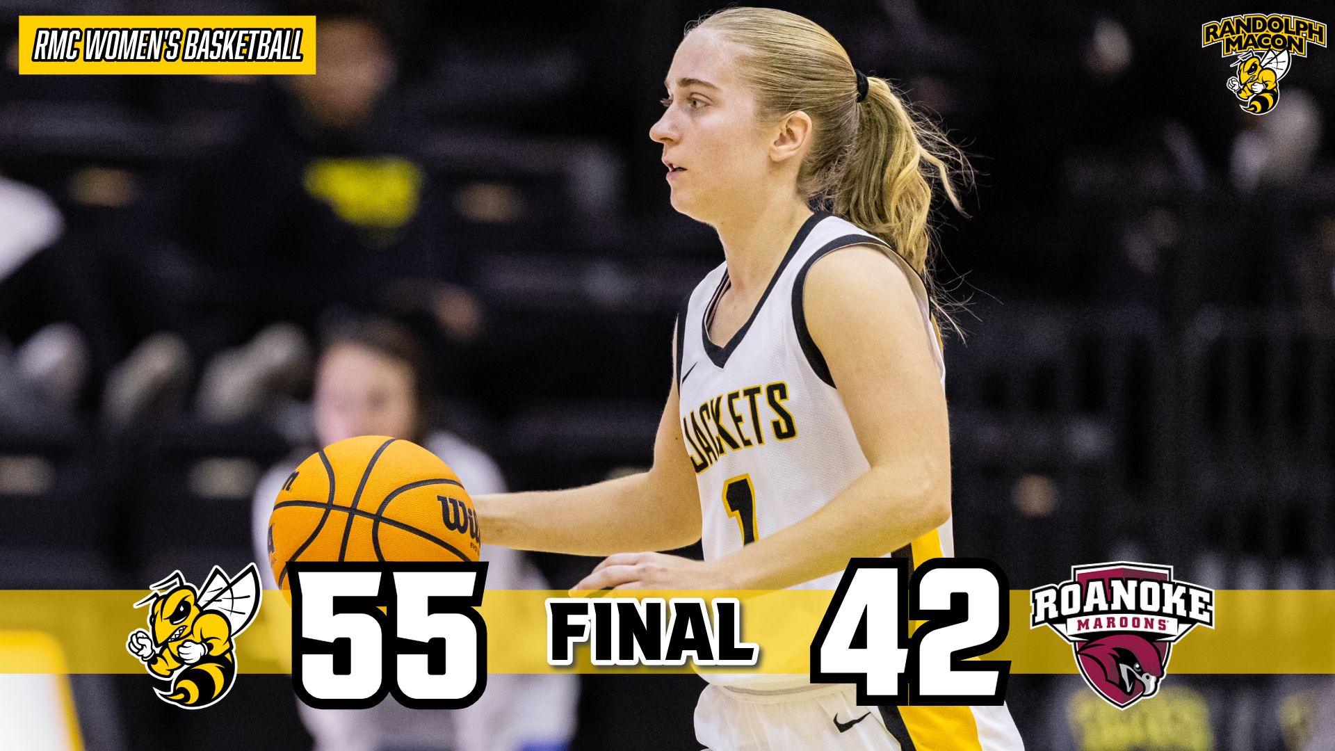 sam smith in 55-42 in at roanoke