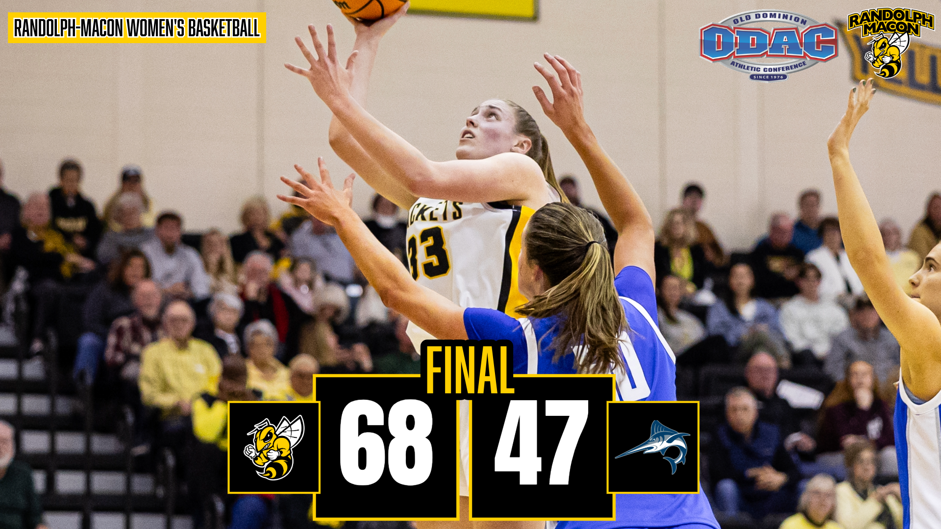 Matheny in ODAC QF Win