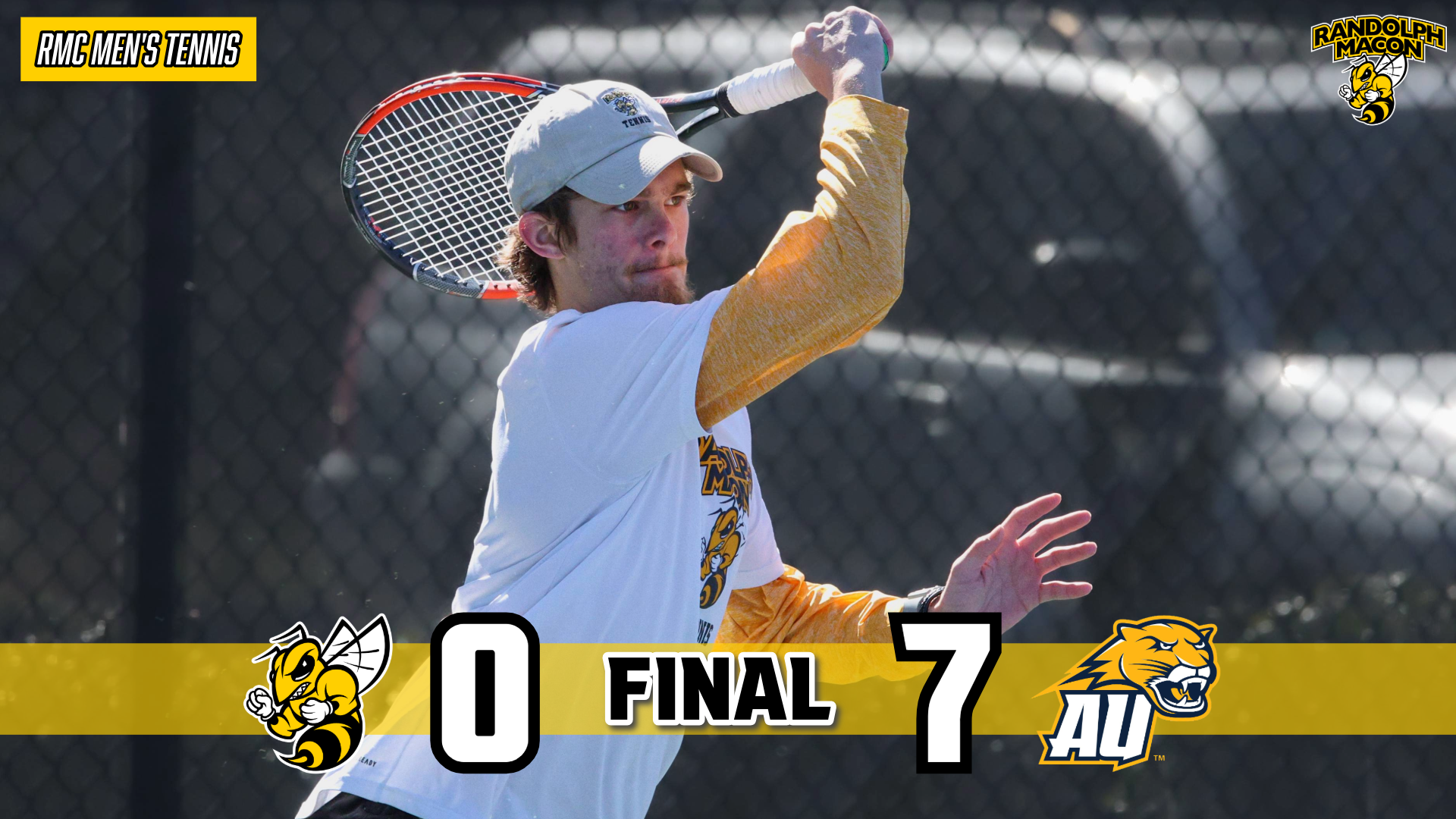 RMC Tennis Loss against Averett