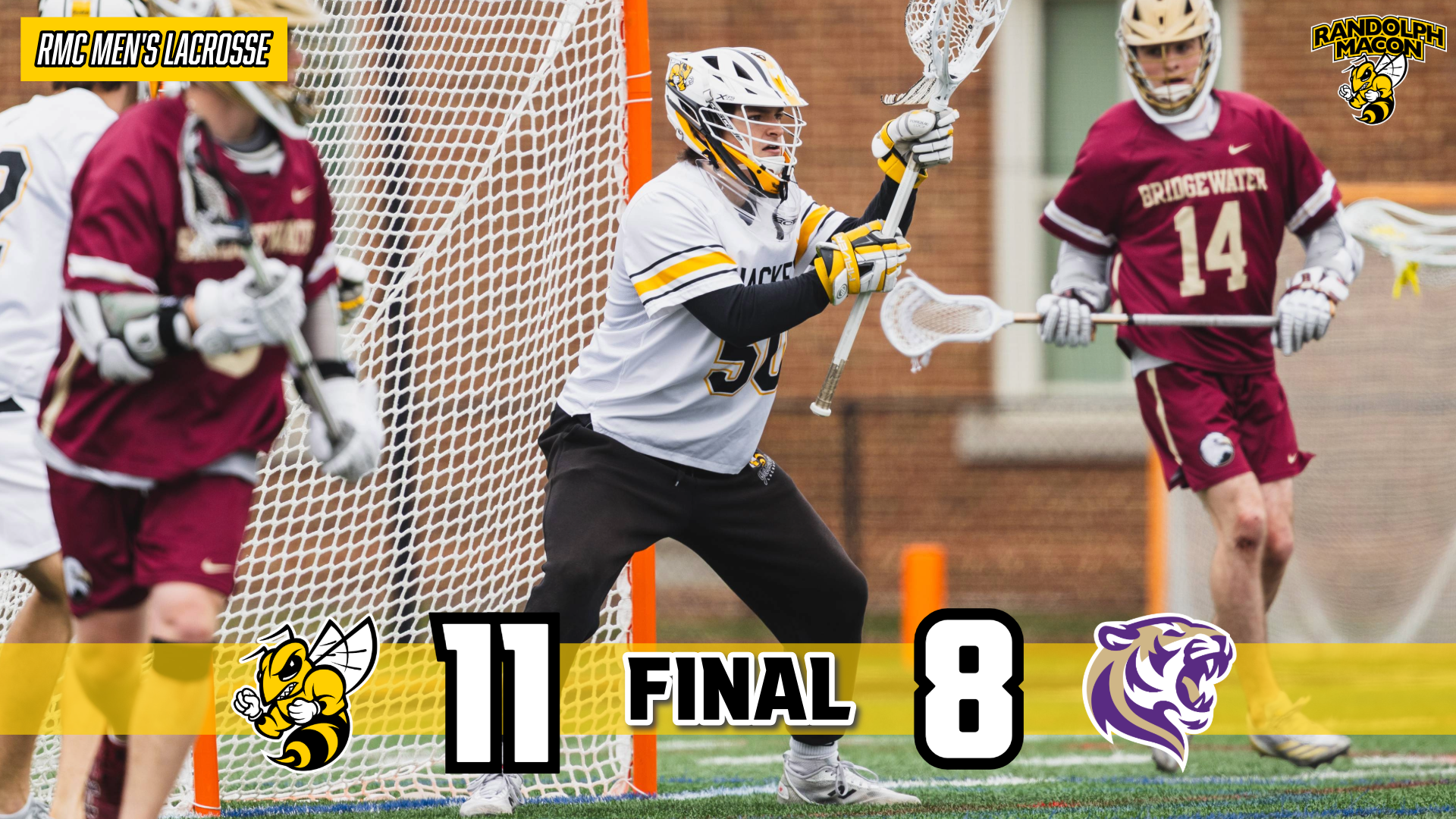 MLAX Season Opener Graphic...Jack Isaacs Featured...11-8 Final