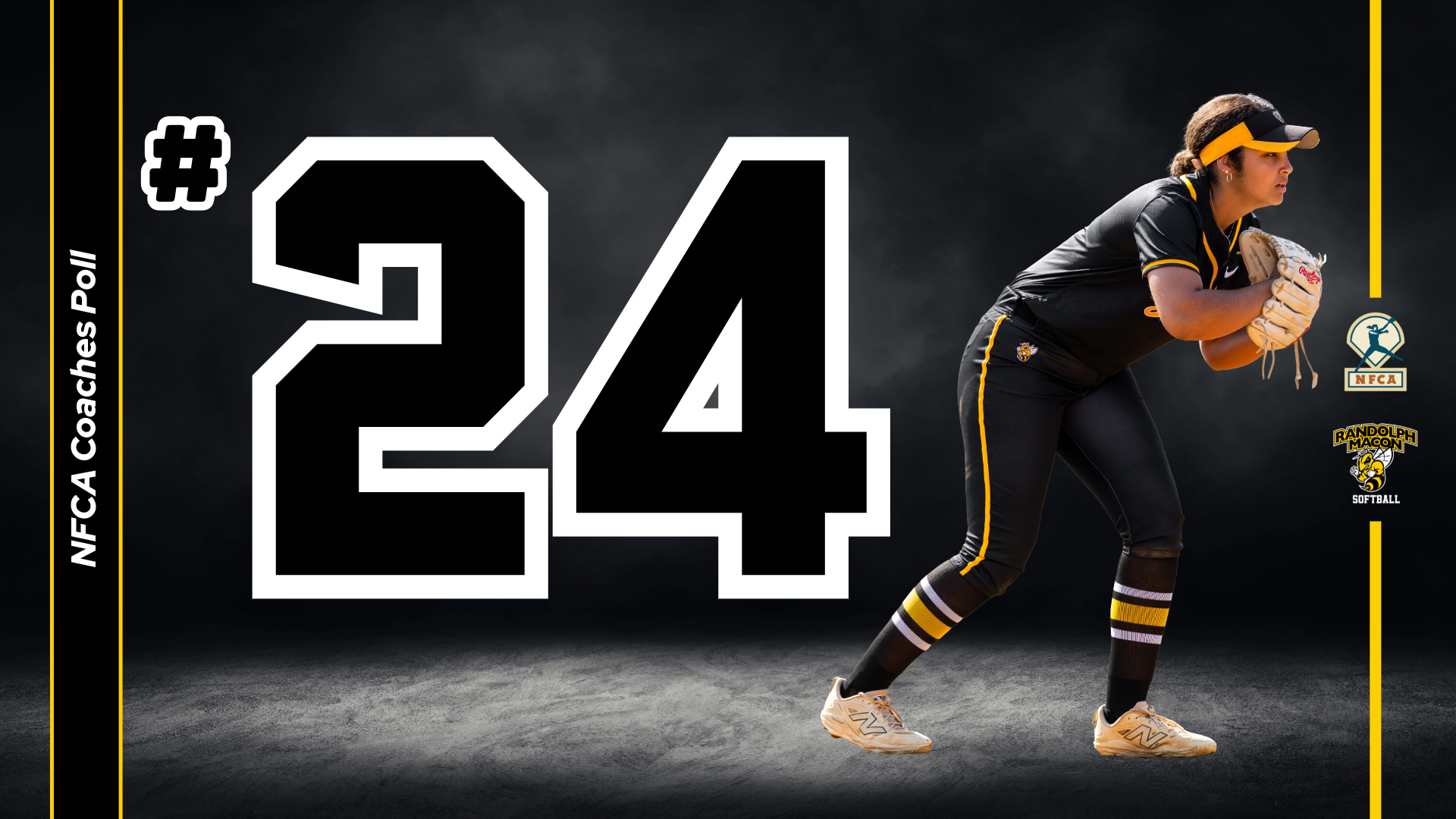 Softball Ranked 24th in NFCA Poll.... Third Round with Jordan Brown on Cover