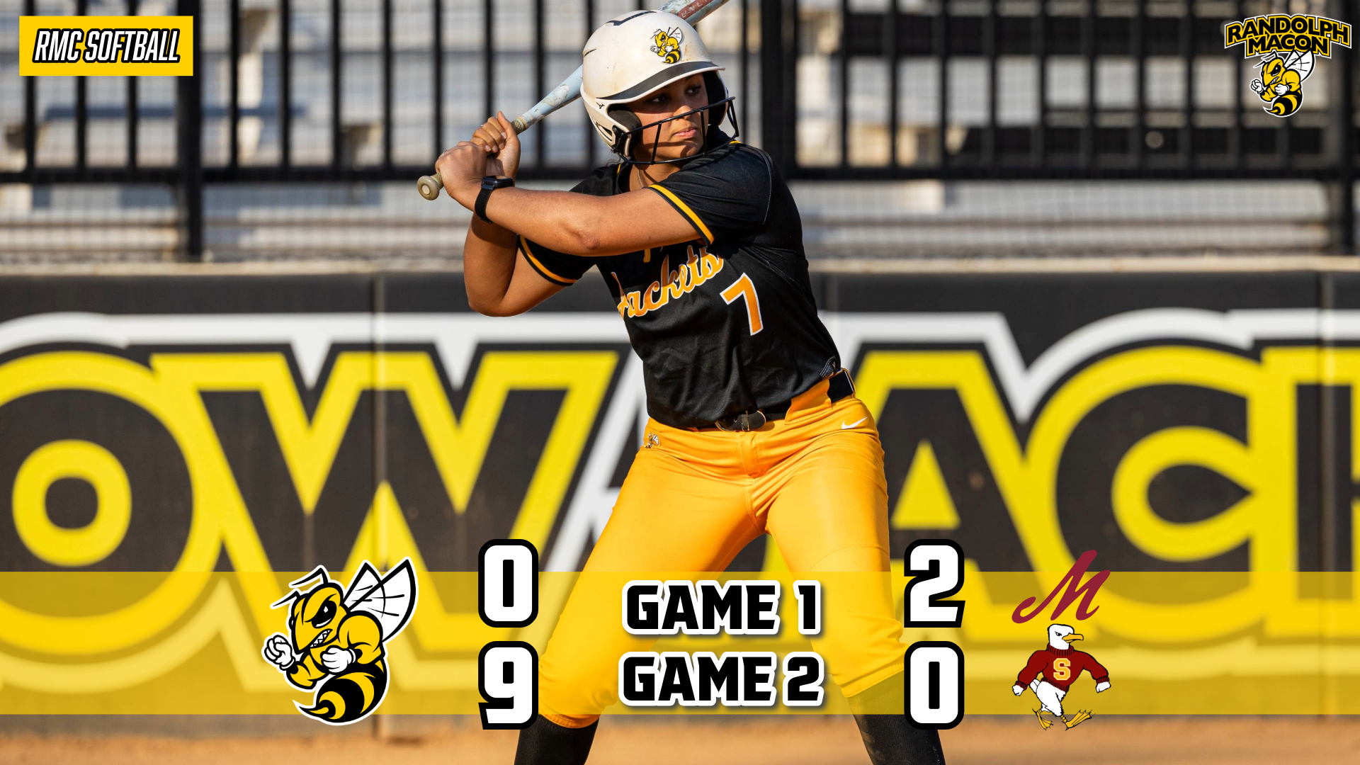 Jordan Brown on Final Graphic of Softball Margie Knight Classic