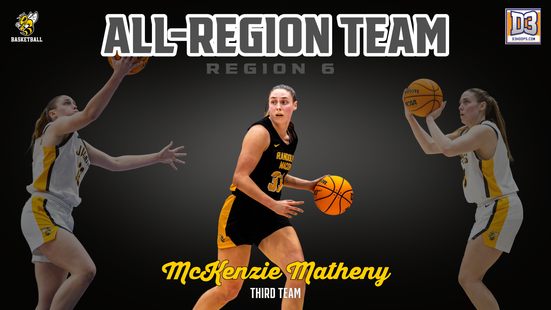 Matheny to All-Region Team