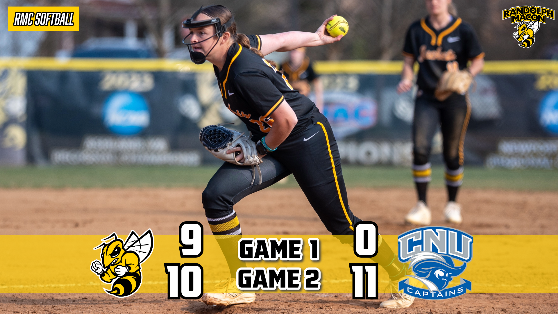 Kailey Jackson Tosses No-Hitter in Split with #15 CNU for #24 Softball 