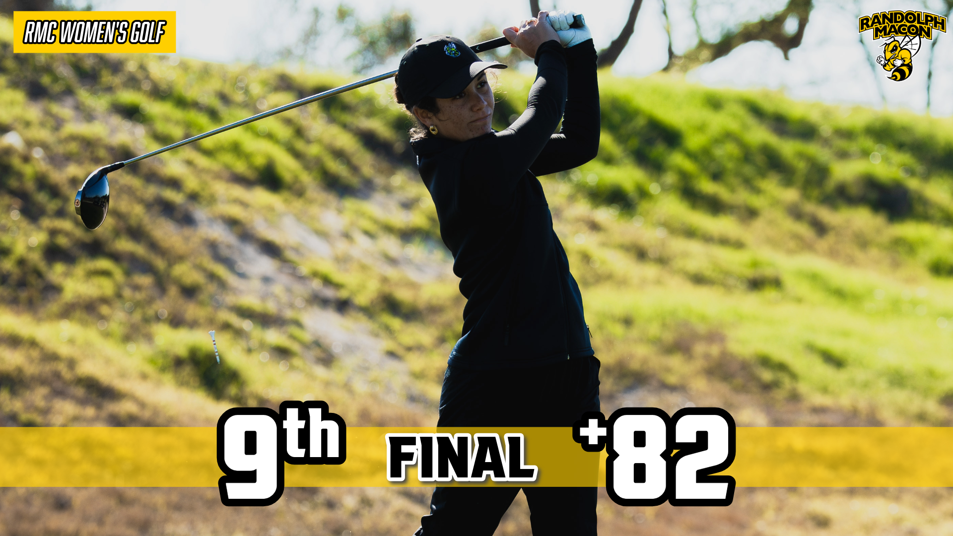 Women's Golf Finished Ninth at the Jekyll Island Intercollegiate with Grace Anne Haggerty on Graphic