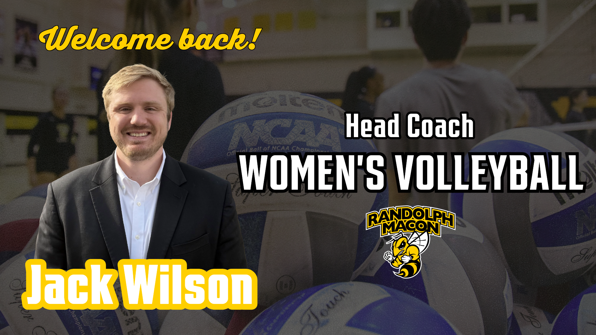 Jack Wilson Named Women's Volleyball Coach 2026
