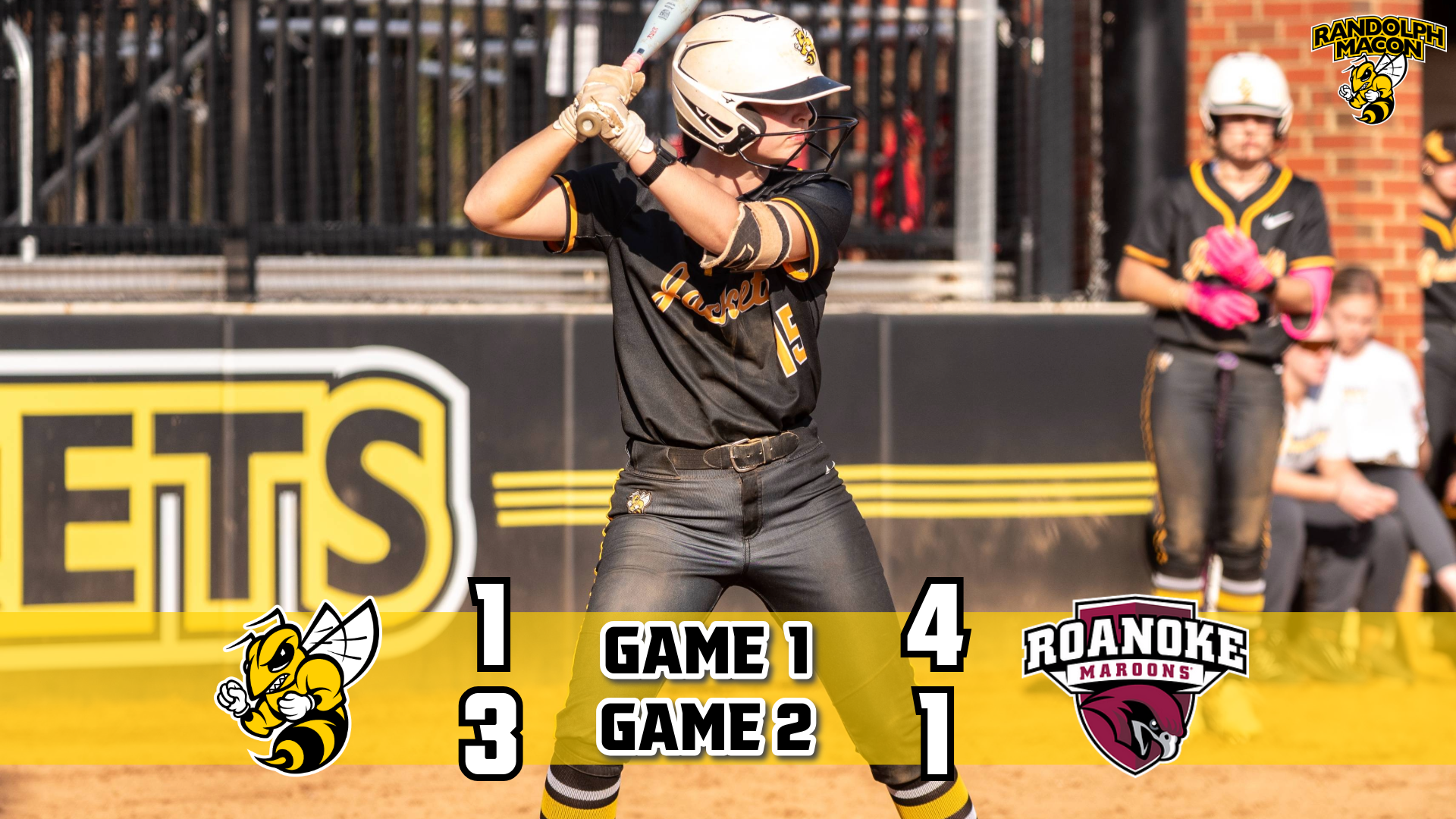 Softball Gains Split with Roanoke on Sunday 3/29