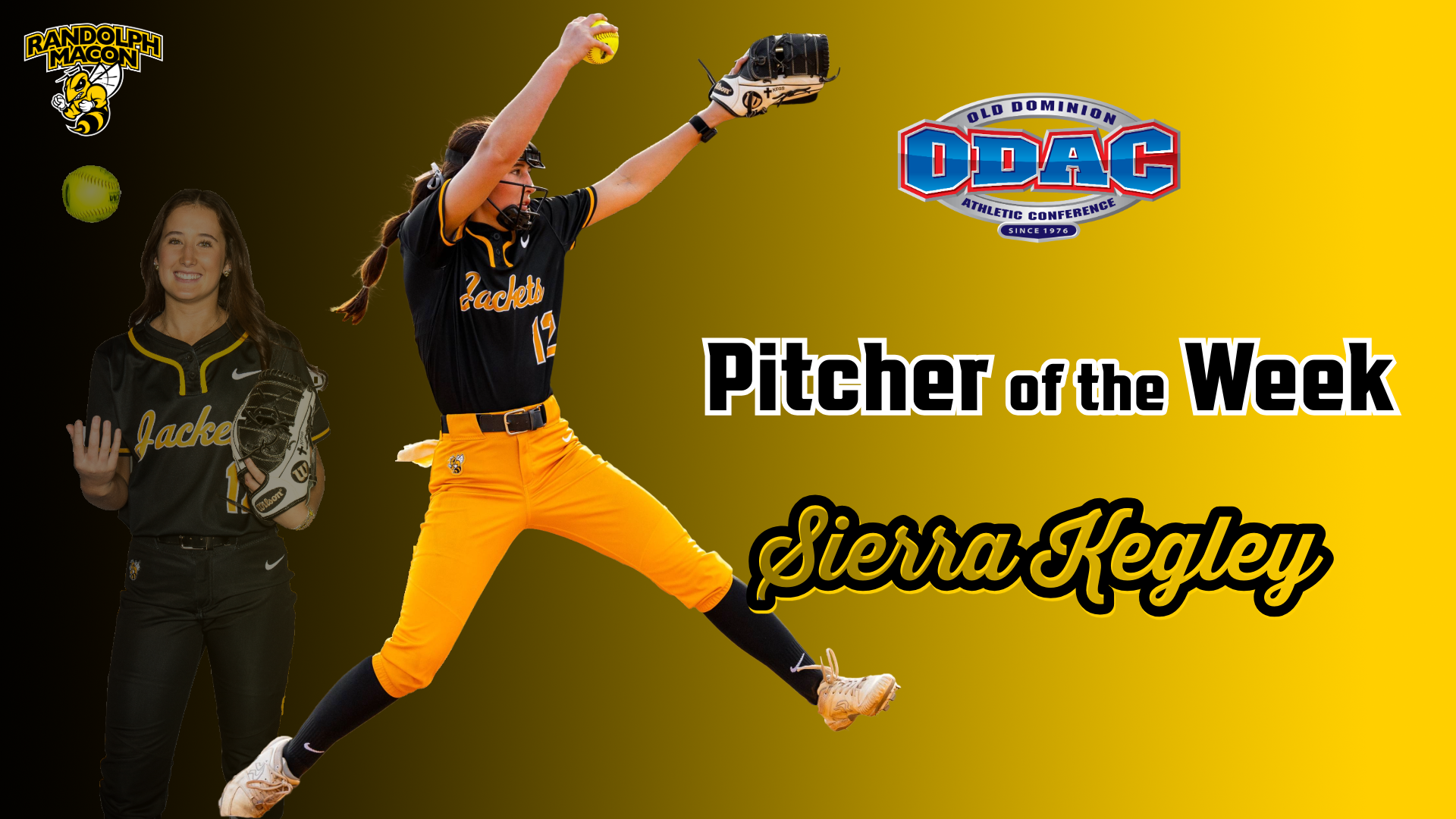 Sierra Kegley Wins Pitcher of the Week 3/30/26