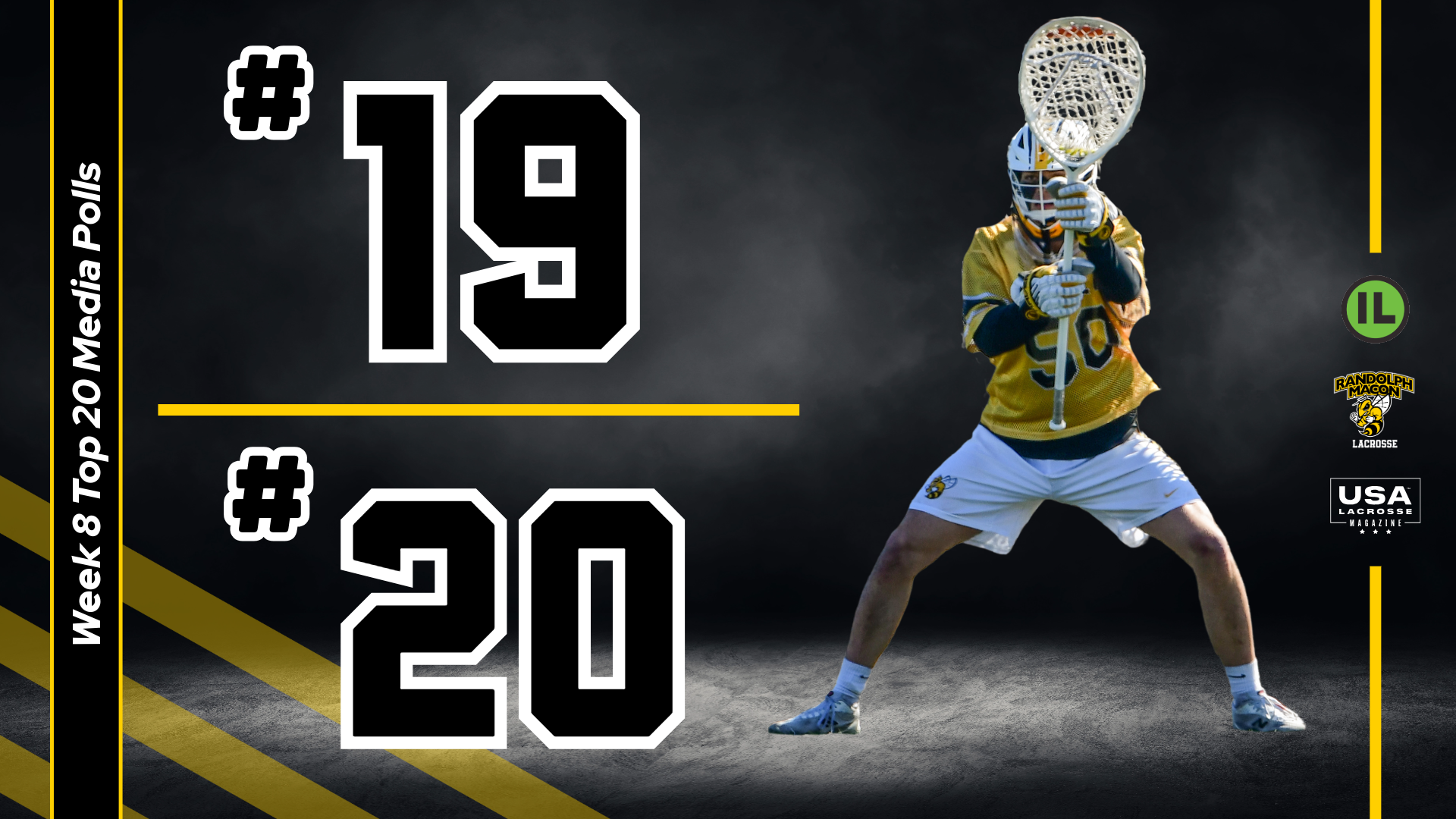 MLAX Ranked 19 and 20 in Week 8 Media Polls