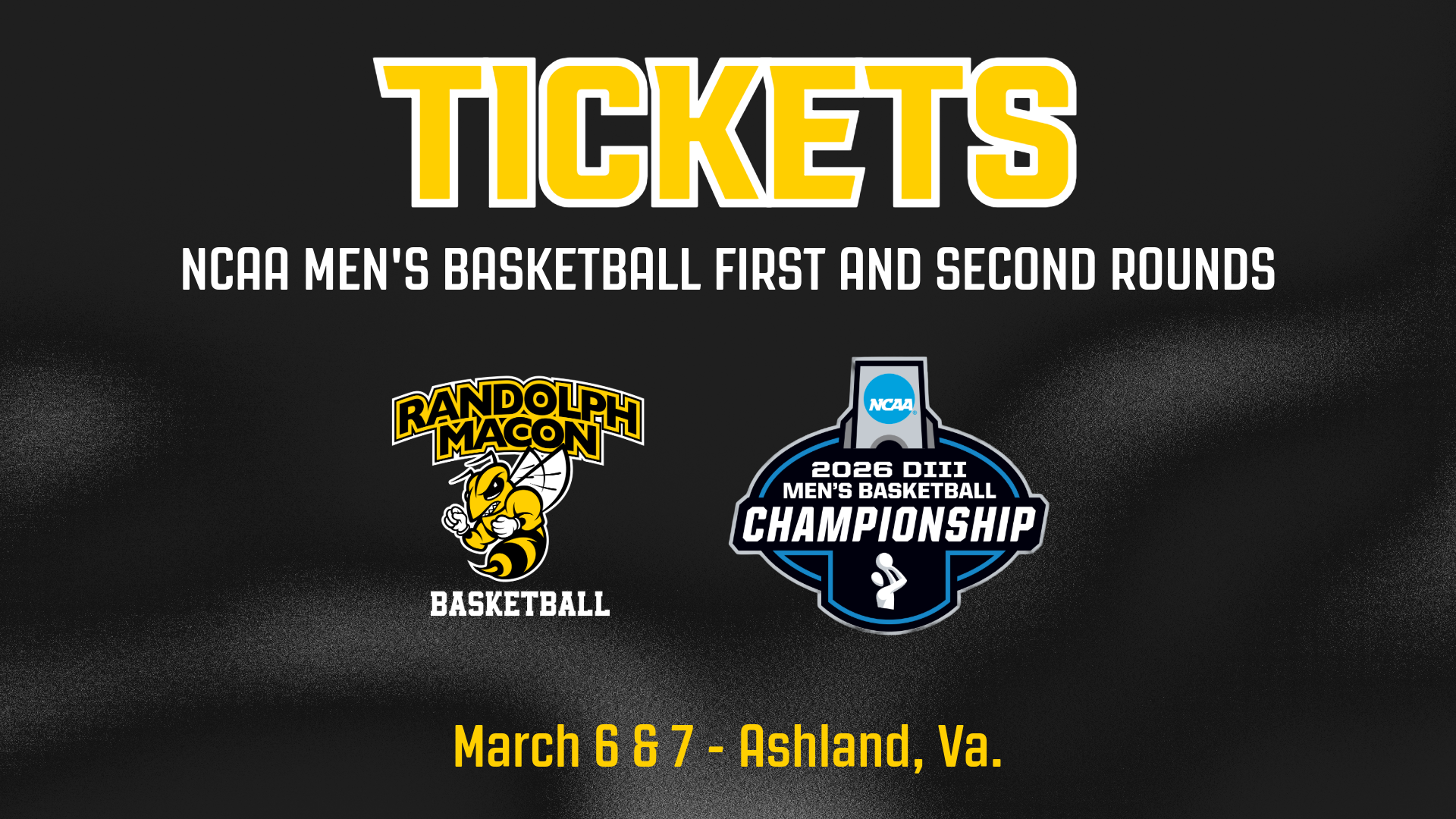MBB Ticket Links for NCAA Tournament