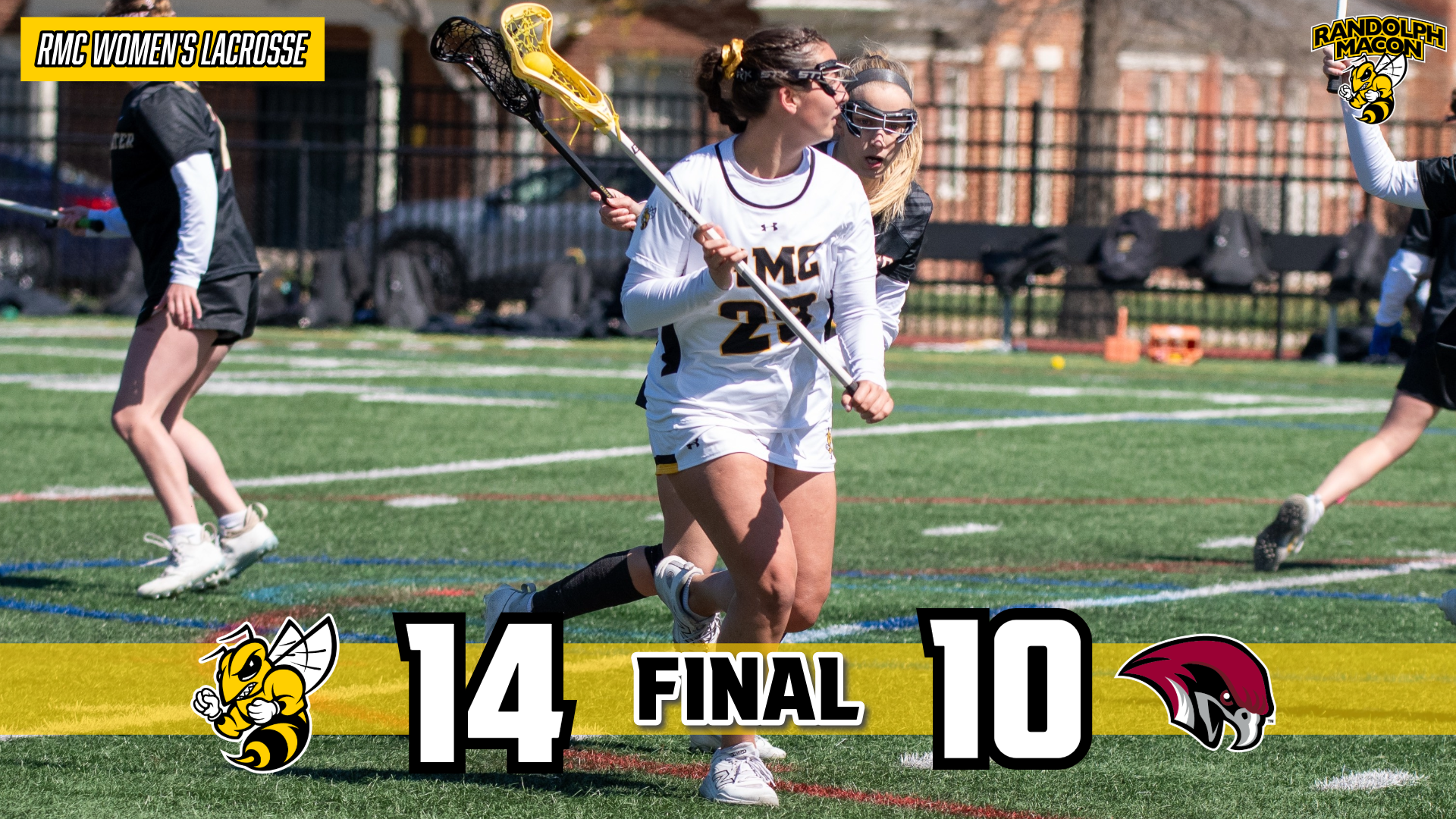 McNeally Paces Yellow Jackets to a 14-10 Win