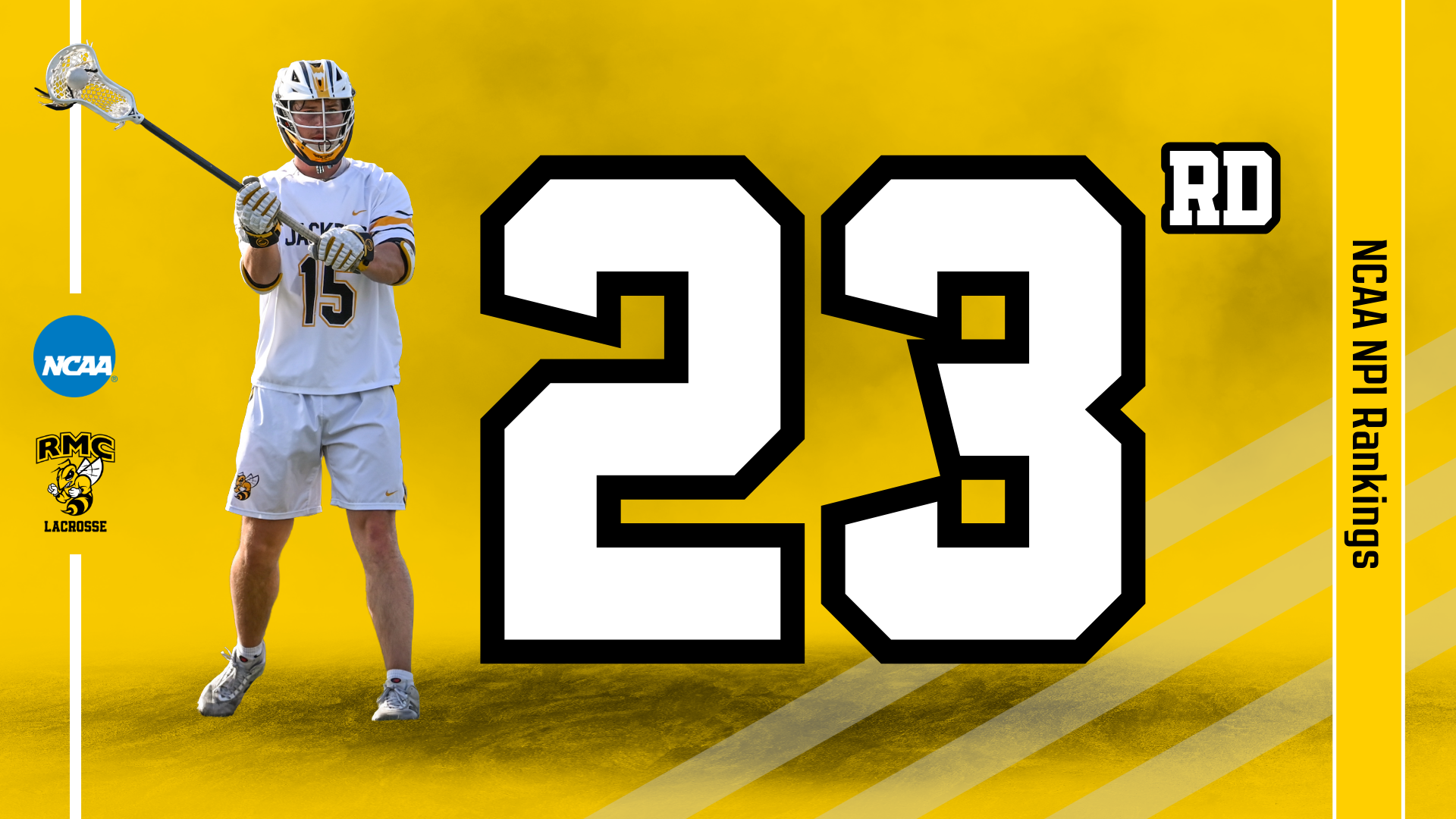 MLAX #23 in third set of NPI Ranking