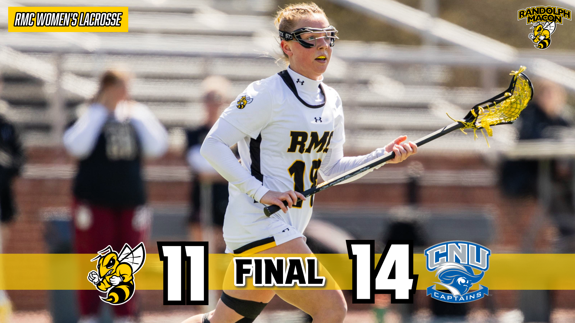Women's Lax drops midweek contest to CNU 11-14