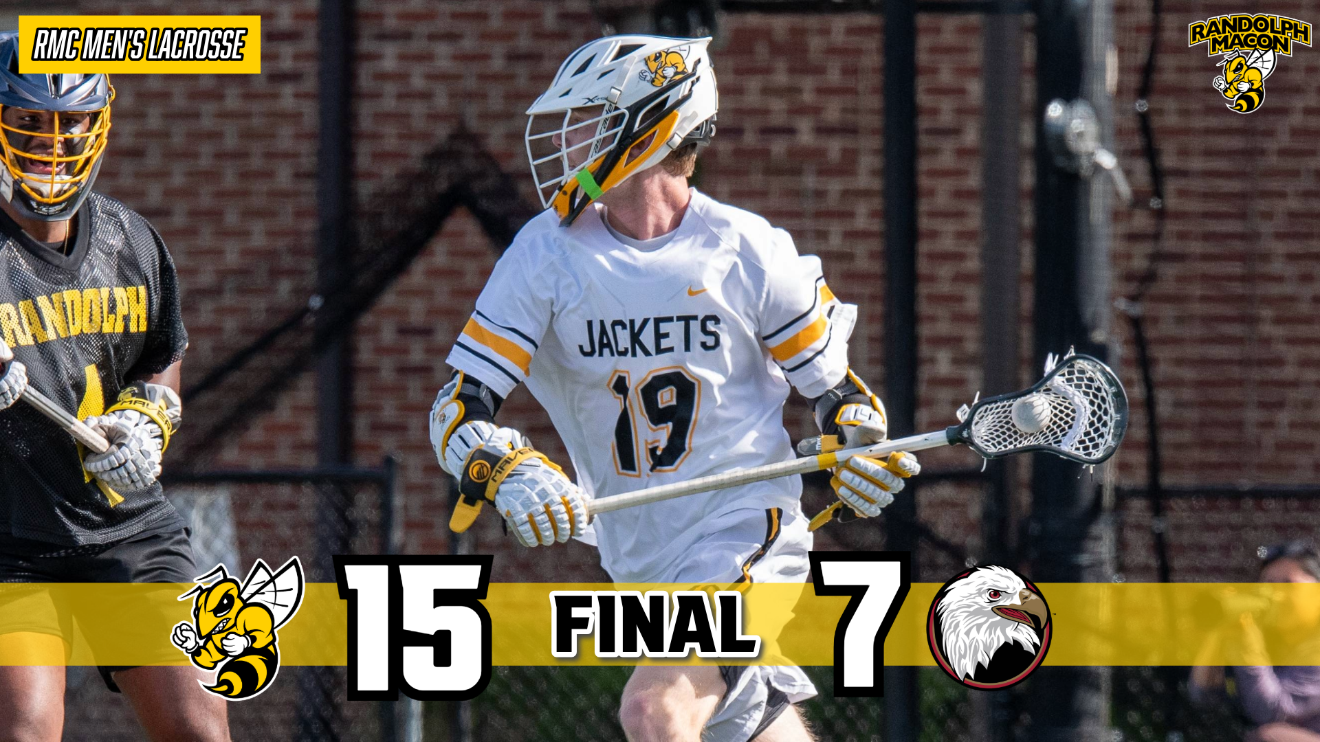 Sinsebox leads RMC past Bridgewater 15-7