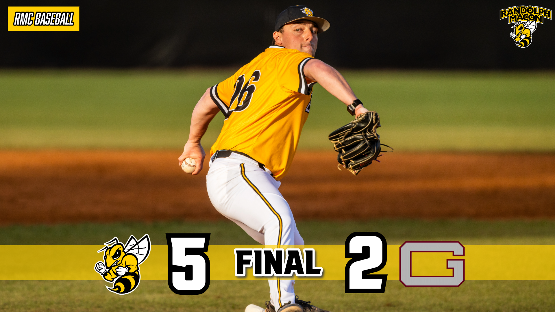 RMC Sweeps Guilford Baseball