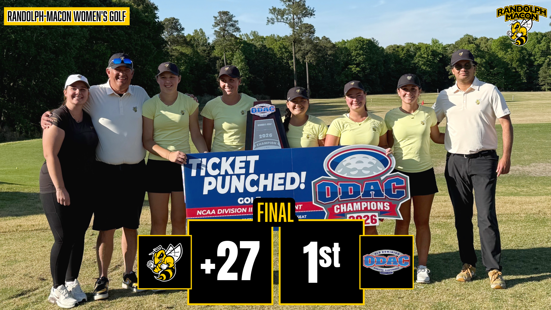 Women's Golf Wins Conference Title 2026