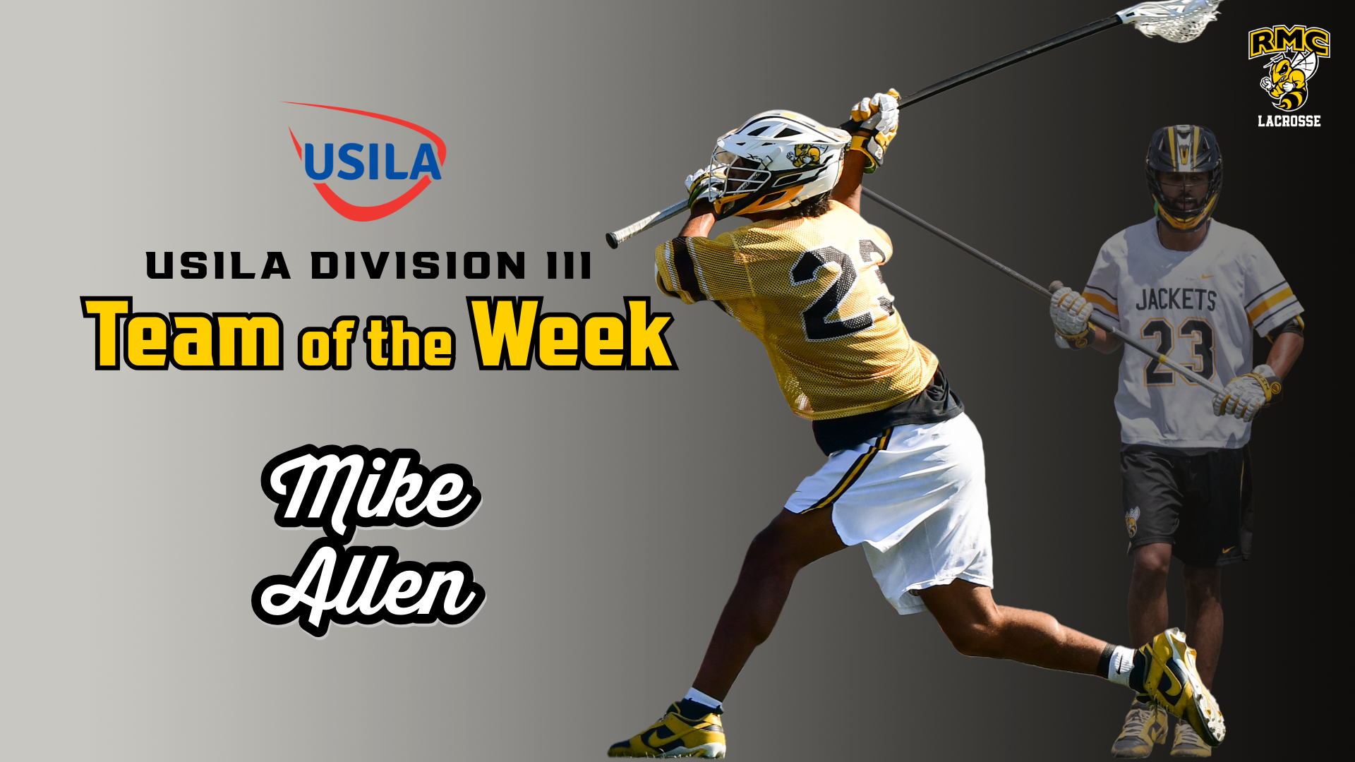 Allen Receives third career USILA Team of the Week Honors