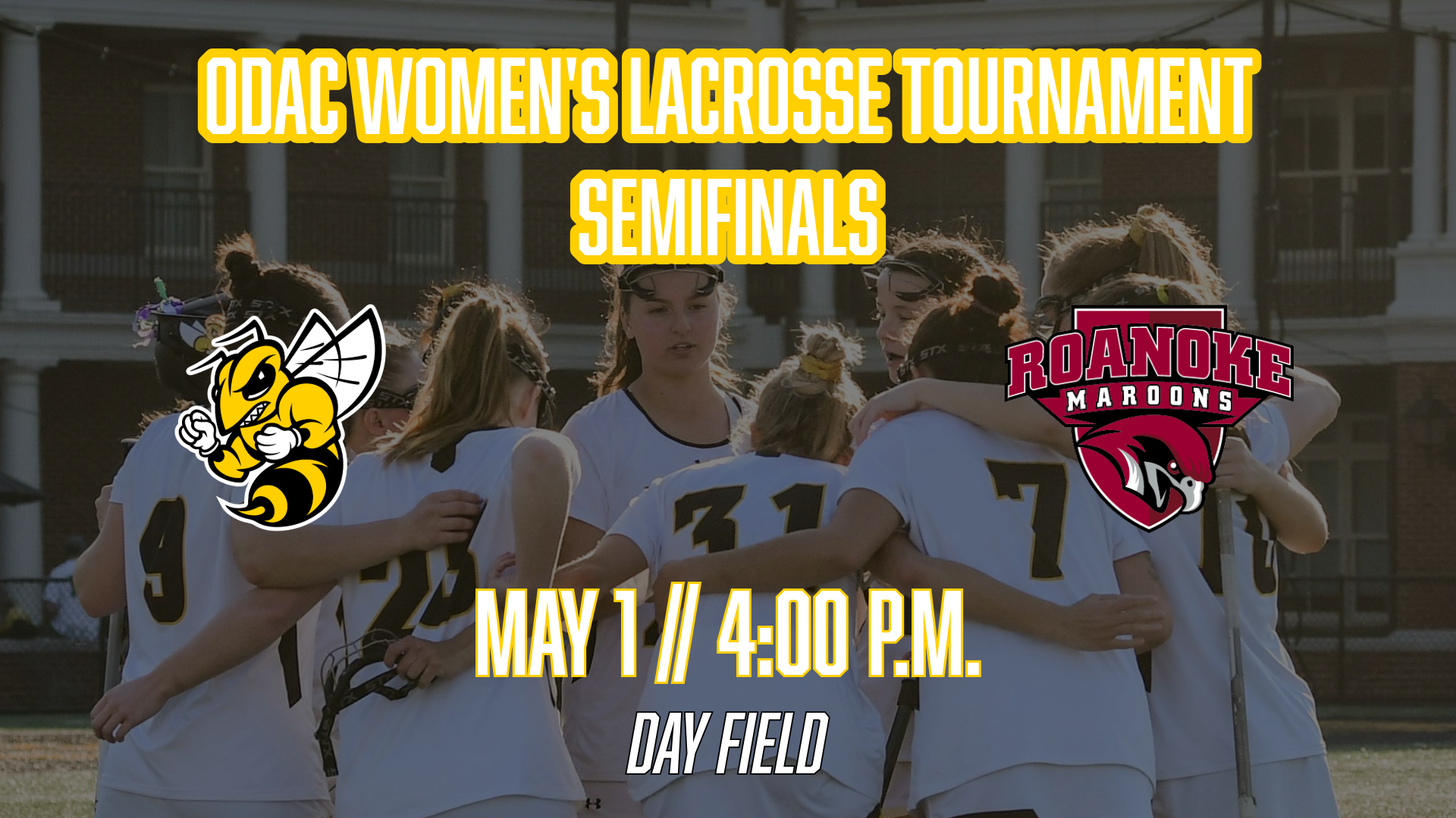 WLAX ODAC Semifinals on May 1