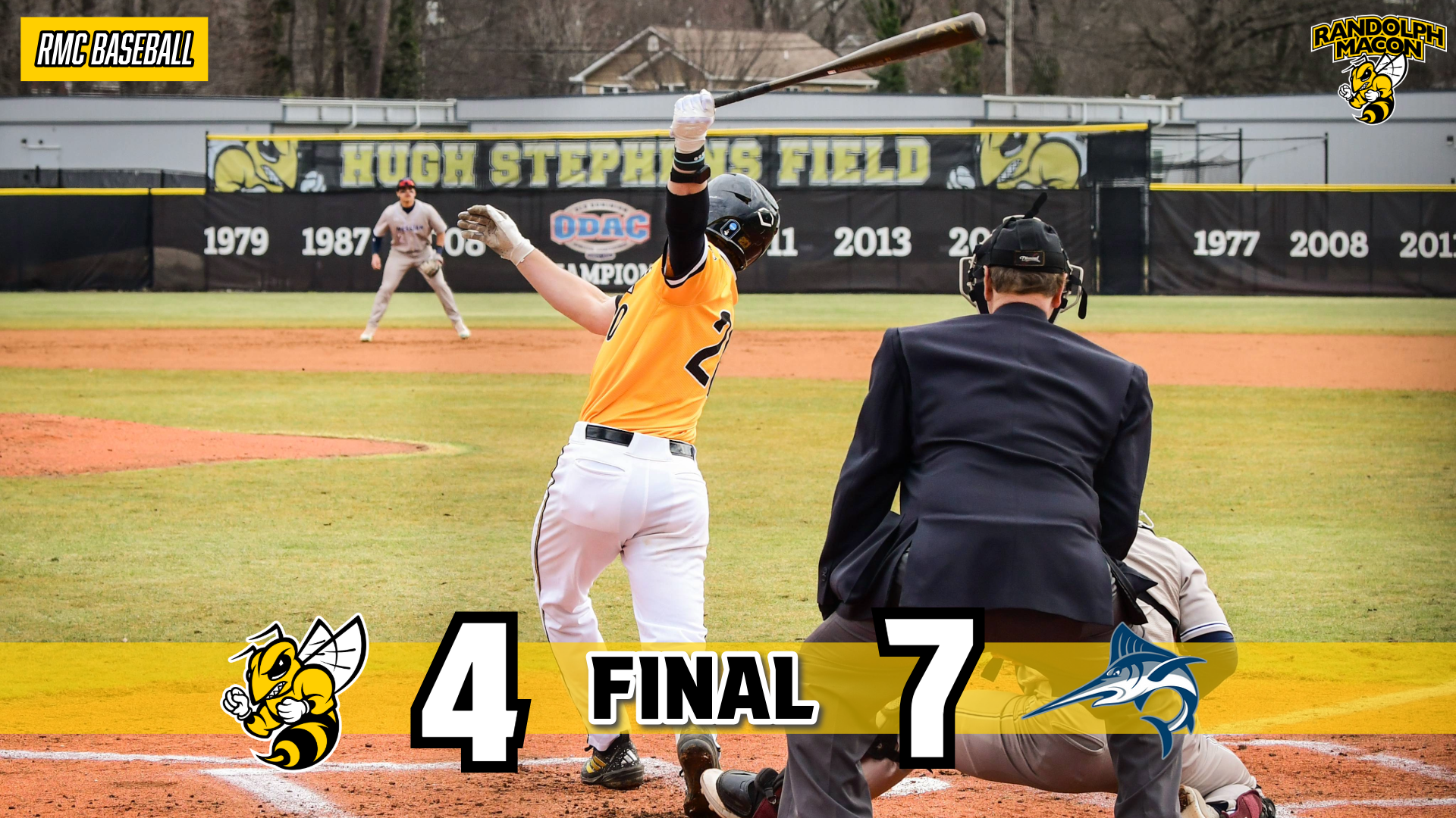 RMC Baseball loses at VWU