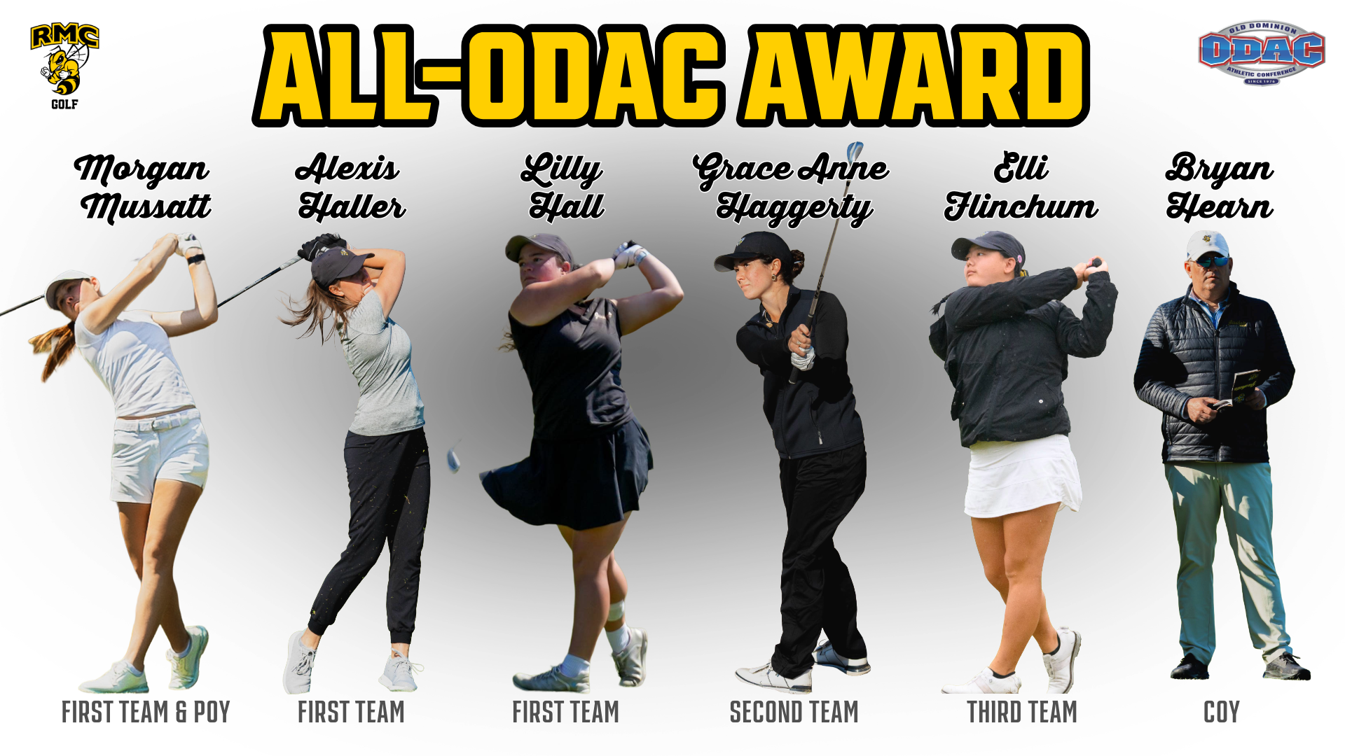 All-ODAC Women's Golf 2026