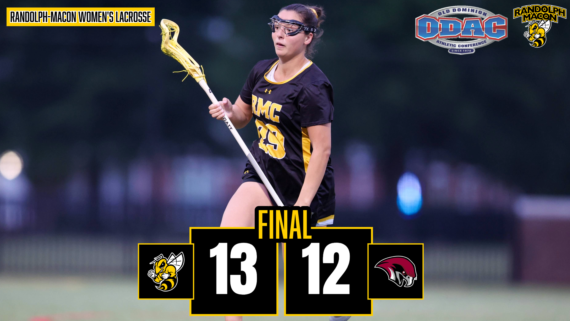McNeally's OT Winner Sends Yellow Jackets to the ODAC Championship